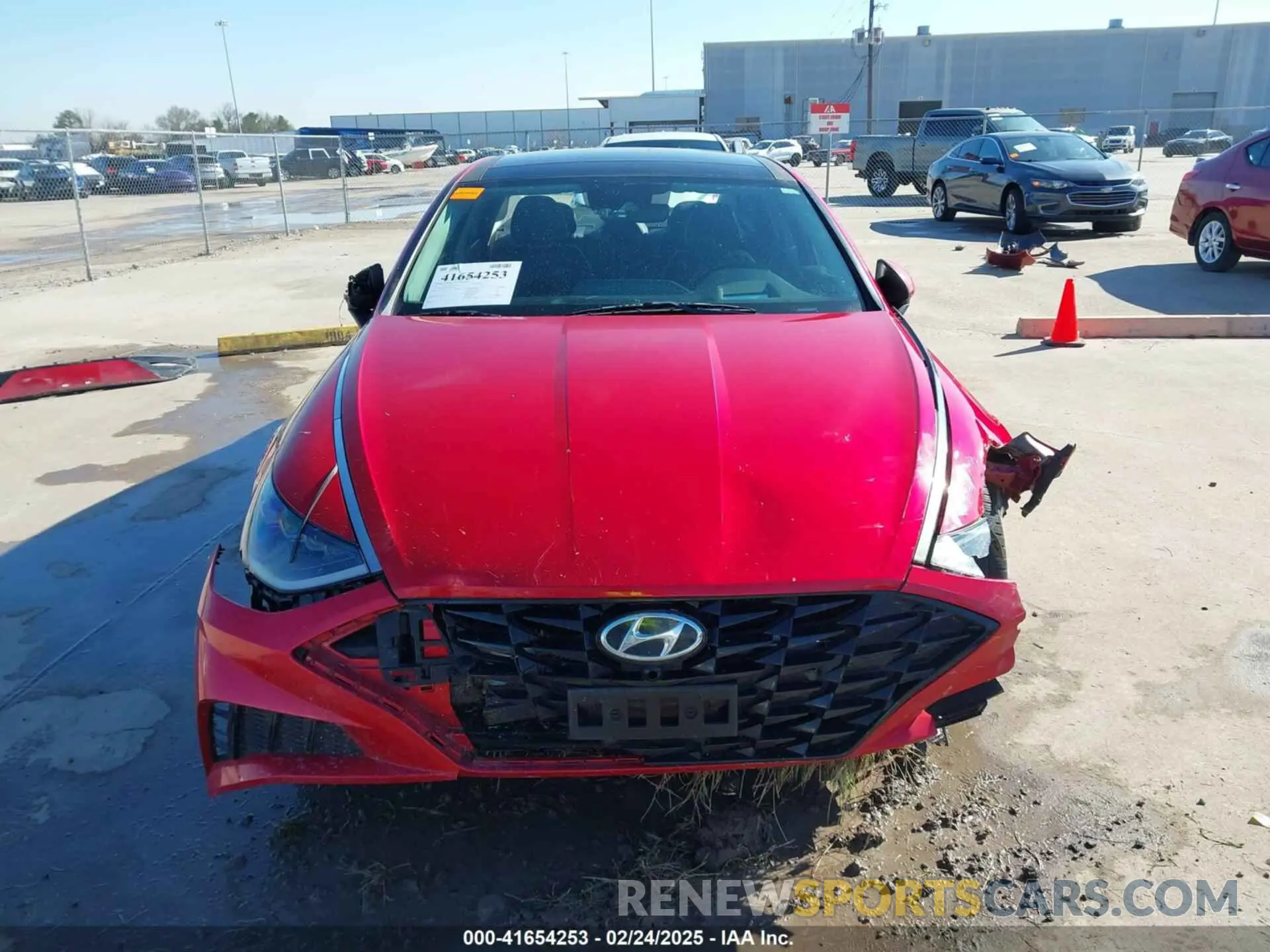 13 Фотография поврежденного автомобиля 5NPEH4J29MH100760 HYUNDAI SONATA 2021