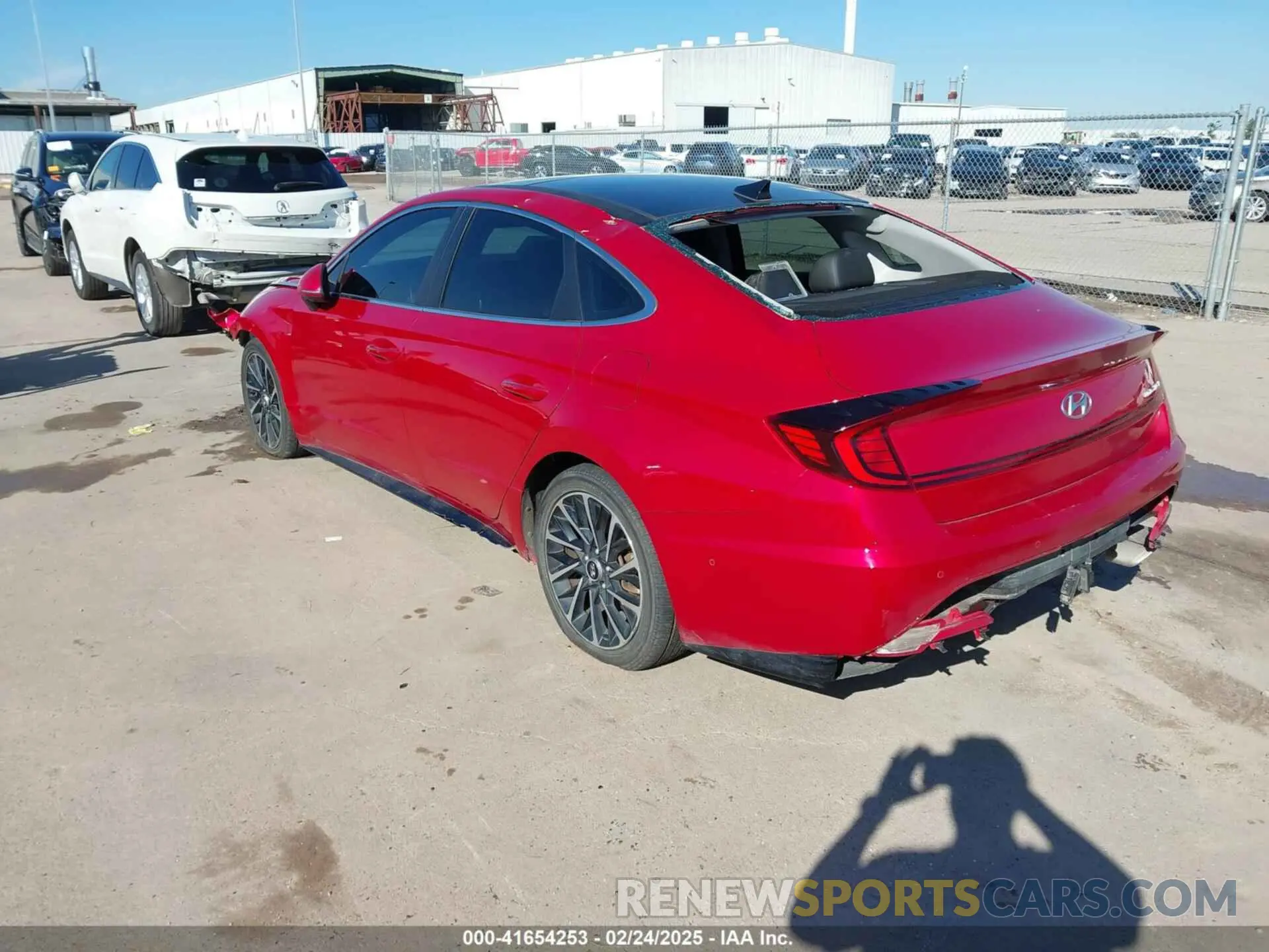 3 Фотография поврежденного автомобиля 5NPEH4J29MH100760 HYUNDAI SONATA 2021