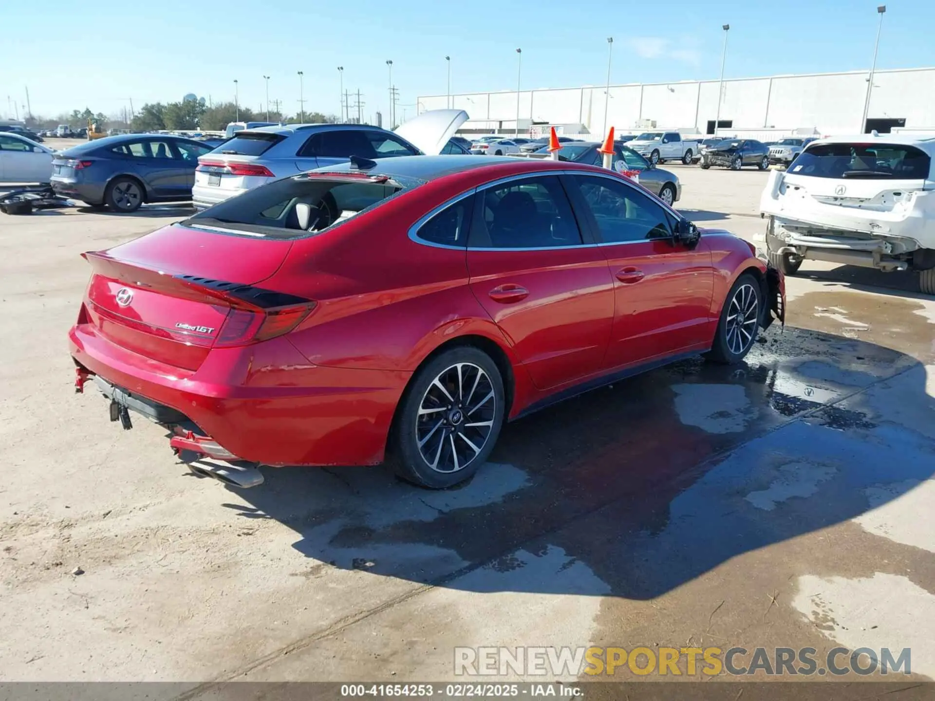 4 Фотография поврежденного автомобиля 5NPEH4J29MH100760 HYUNDAI SONATA 2021