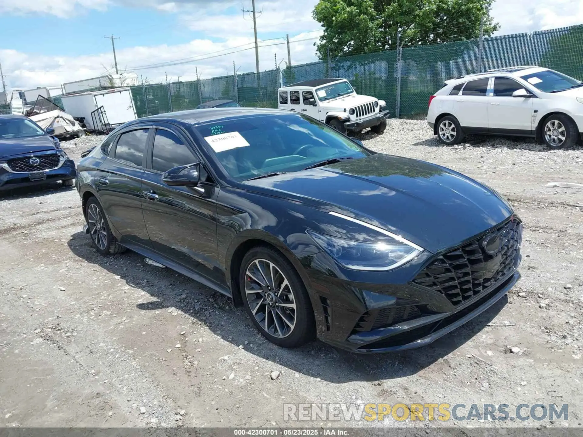 1 Фотография поврежденного автомобиля 5NPEH4J29MH117459 HYUNDAI SONATA 2021
