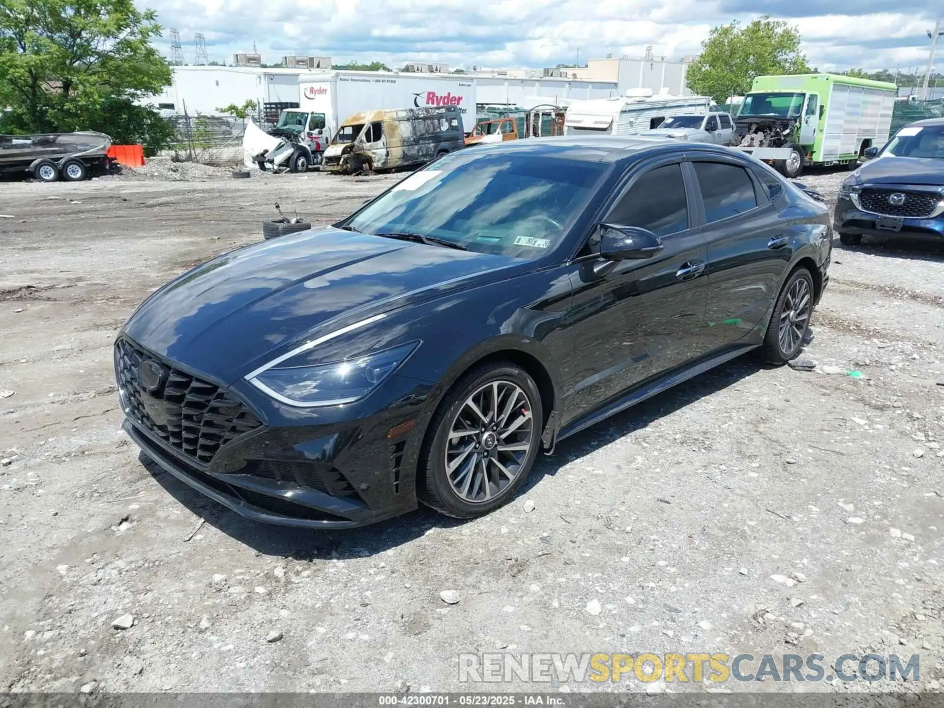 2 Фотография поврежденного автомобиля 5NPEH4J29MH117459 HYUNDAI SONATA 2021