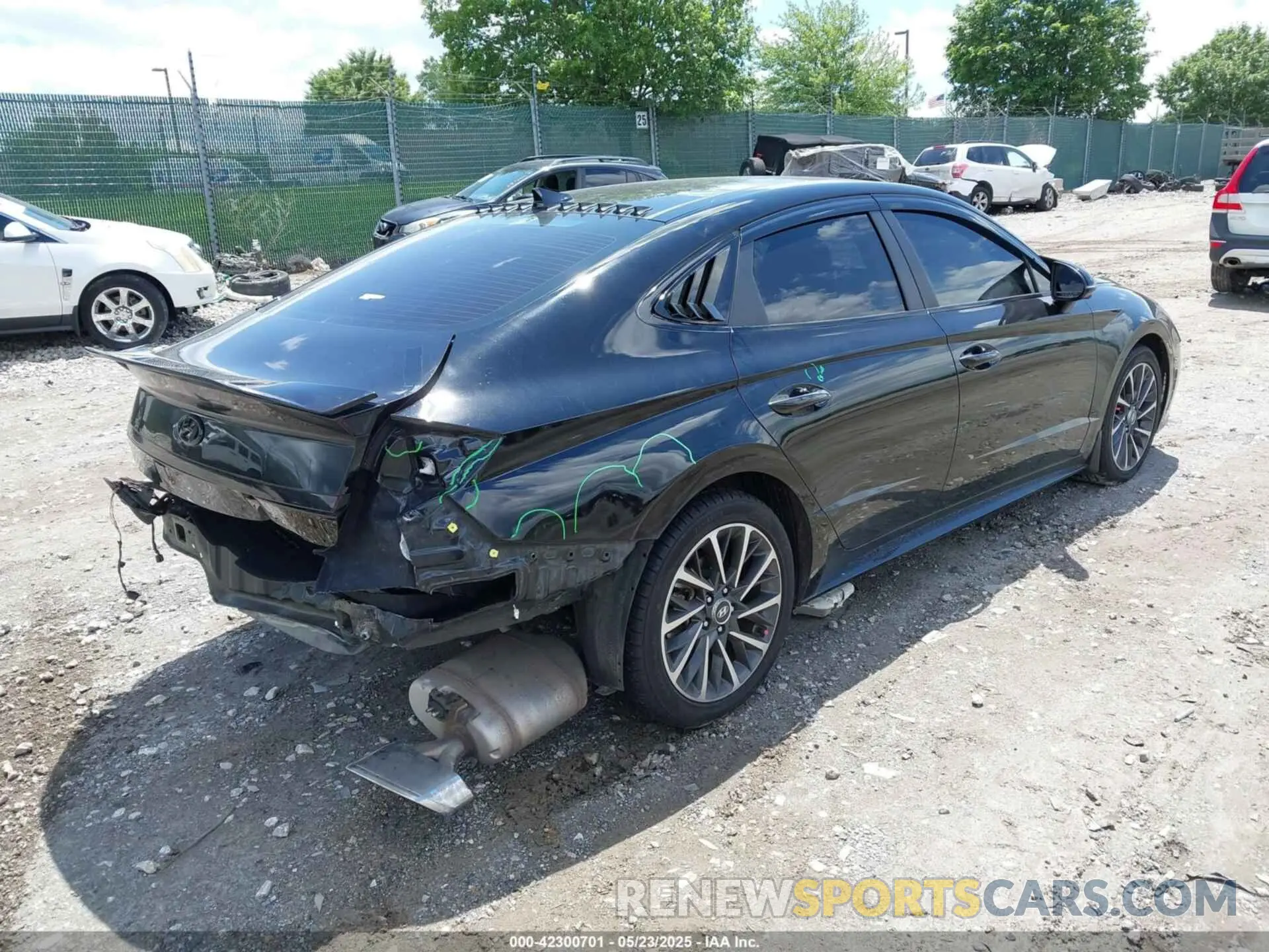 4 Фотография поврежденного автомобиля 5NPEH4J29MH117459 HYUNDAI SONATA 2021