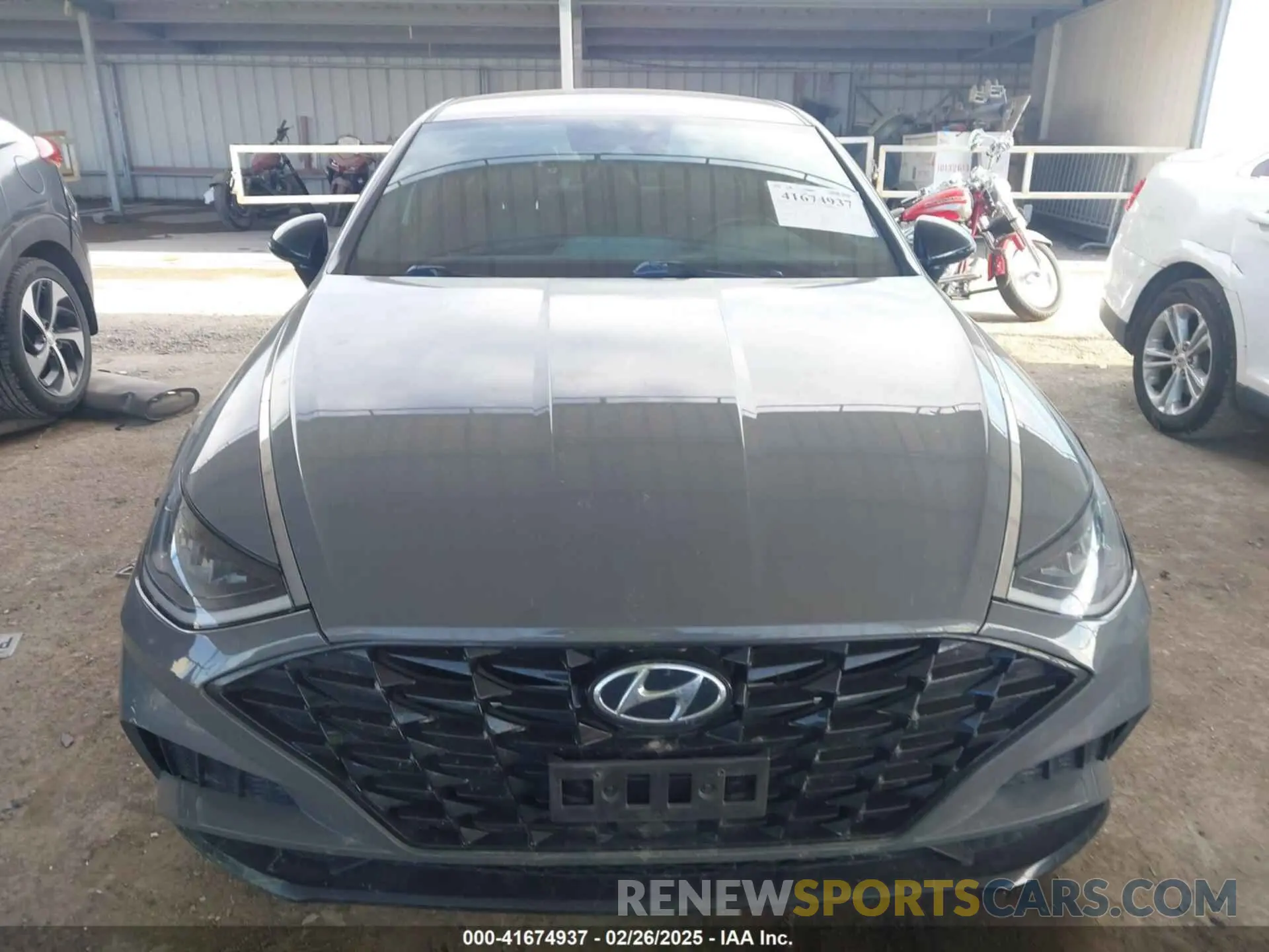 12 Photograph of a damaged car 5NPEJ4J20MH077891 HYUNDAI SONATA 2021