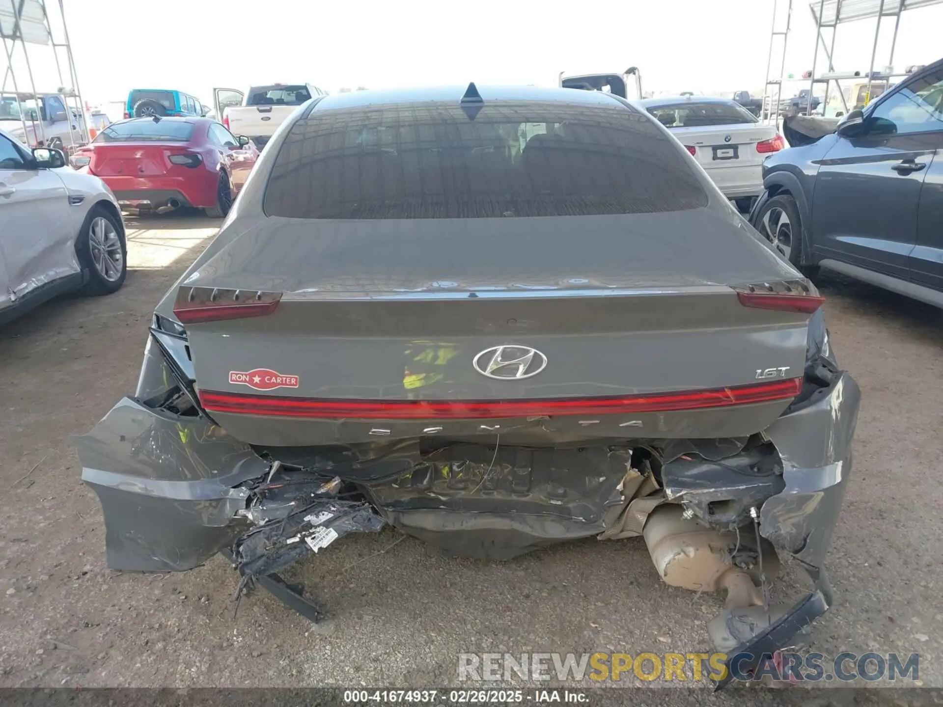 16 Photograph of a damaged car 5NPEJ4J20MH077891 HYUNDAI SONATA 2021