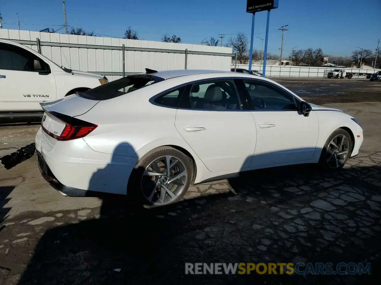 3 Фотография поврежденного автомобиля 5NPEJ4J20MH104037 HYUNDAI SONATA 2021