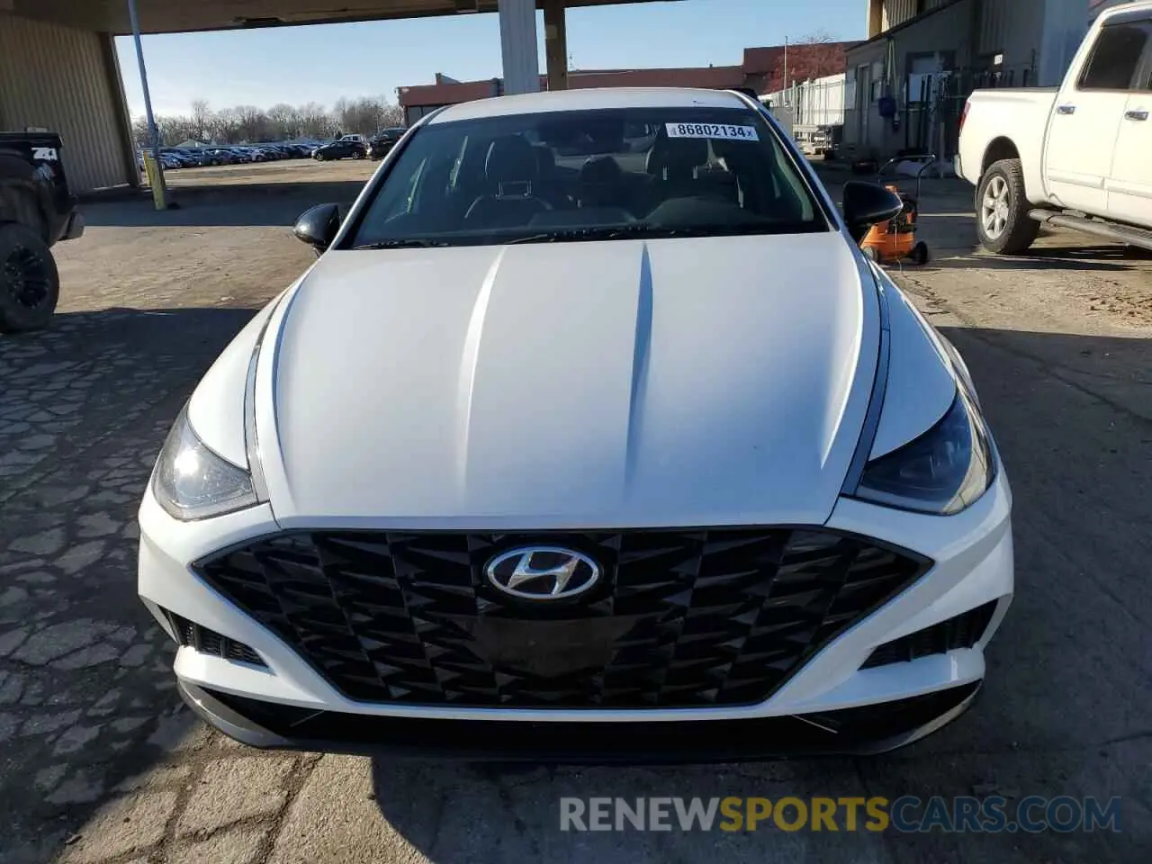 5 Фотография поврежденного автомобиля 5NPEJ4J20MH104037 HYUNDAI SONATA 2021