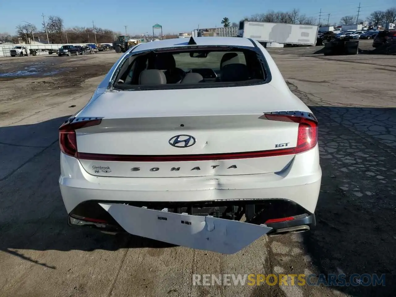6 Фотография поврежденного автомобиля 5NPEJ4J20MH104037 HYUNDAI SONATA 2021