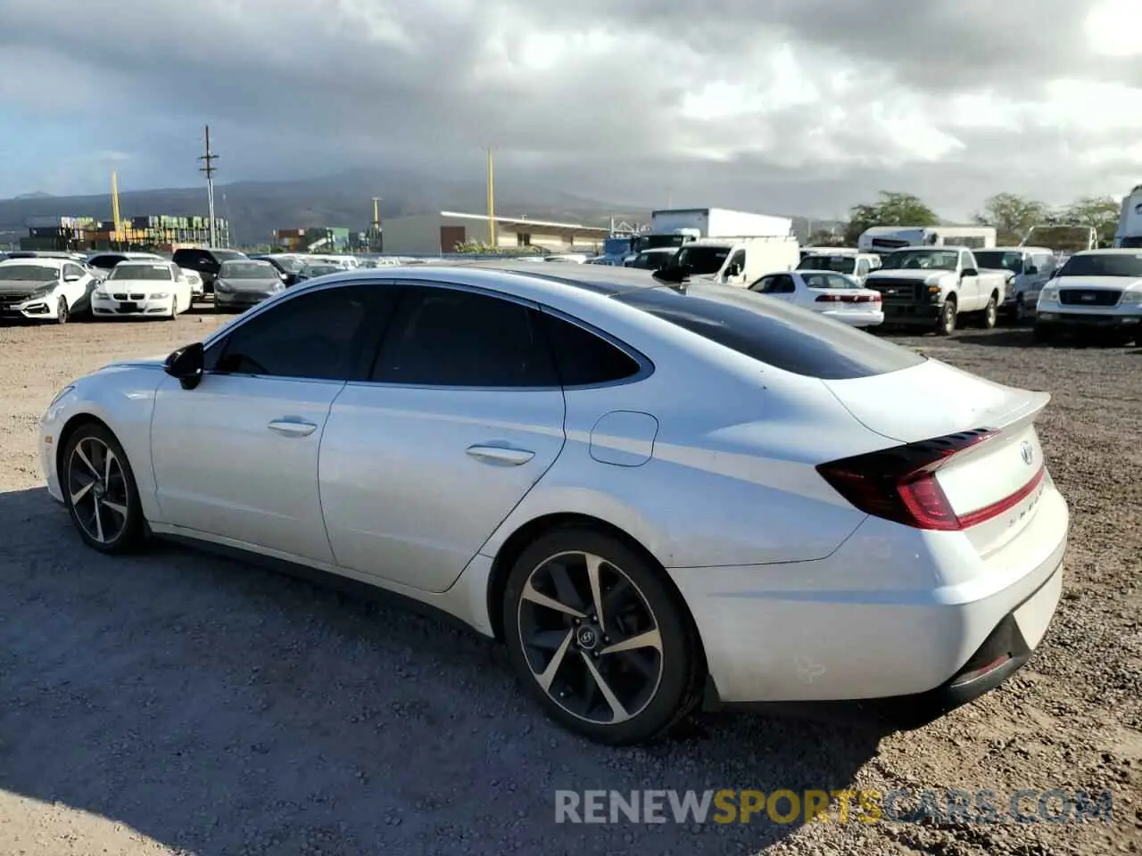 2 Photograph of a damaged car 5NPEJ4J21MH081383 HYUNDAI SONATA 2021