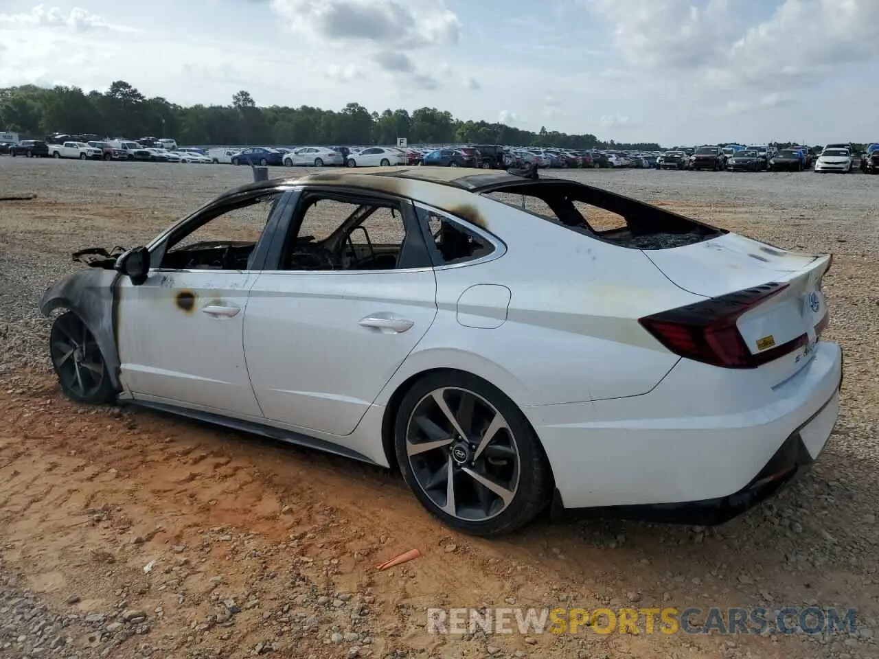 2 Photograph of a damaged car 5NPEJ4J21MH110932 HYUNDAI SONATA 2021