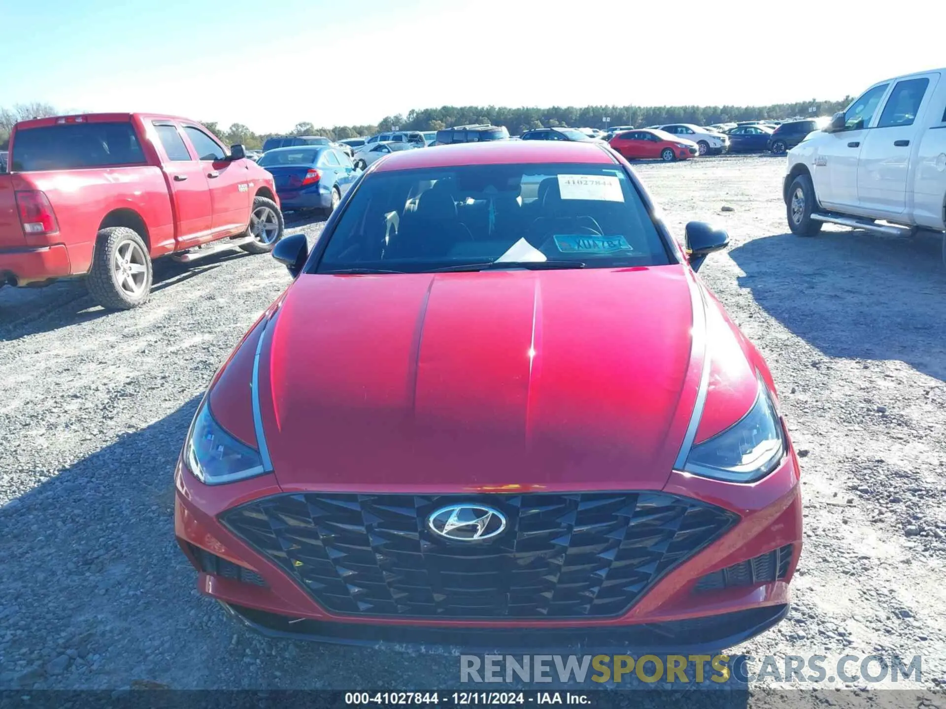 12 Photograph of a damaged car 5NPEJ4J22MH084616 HYUNDAI SONATA 2021