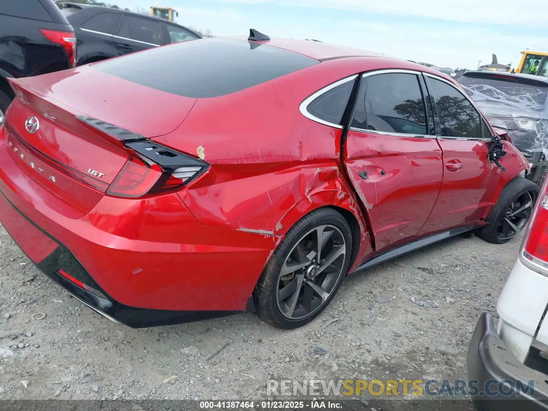 13 Photograph of a damaged car 5NPEJ4J23MH087590 HYUNDAI SONATA 2021