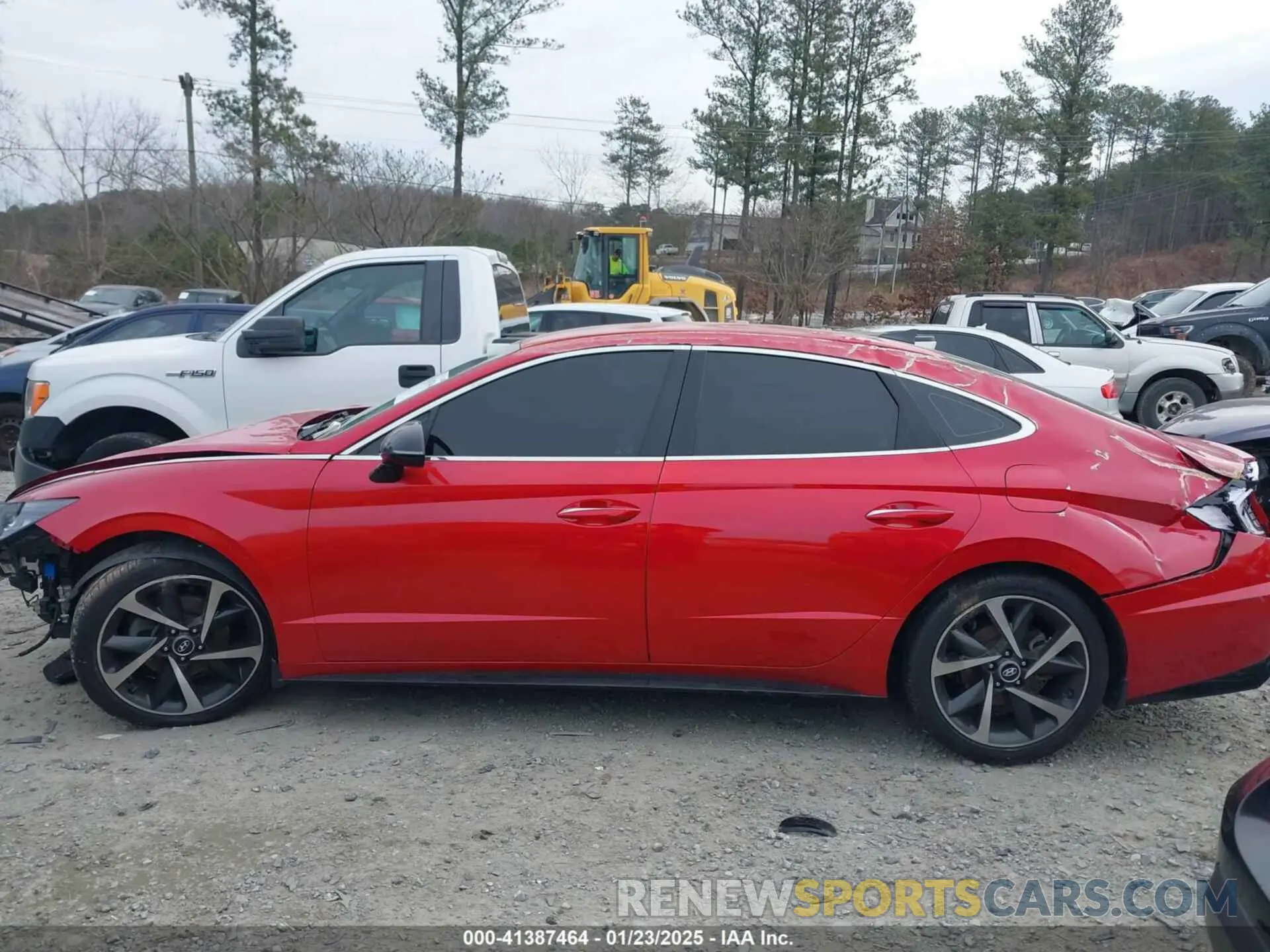 14 Photograph of a damaged car 5NPEJ4J23MH087590 HYUNDAI SONATA 2021