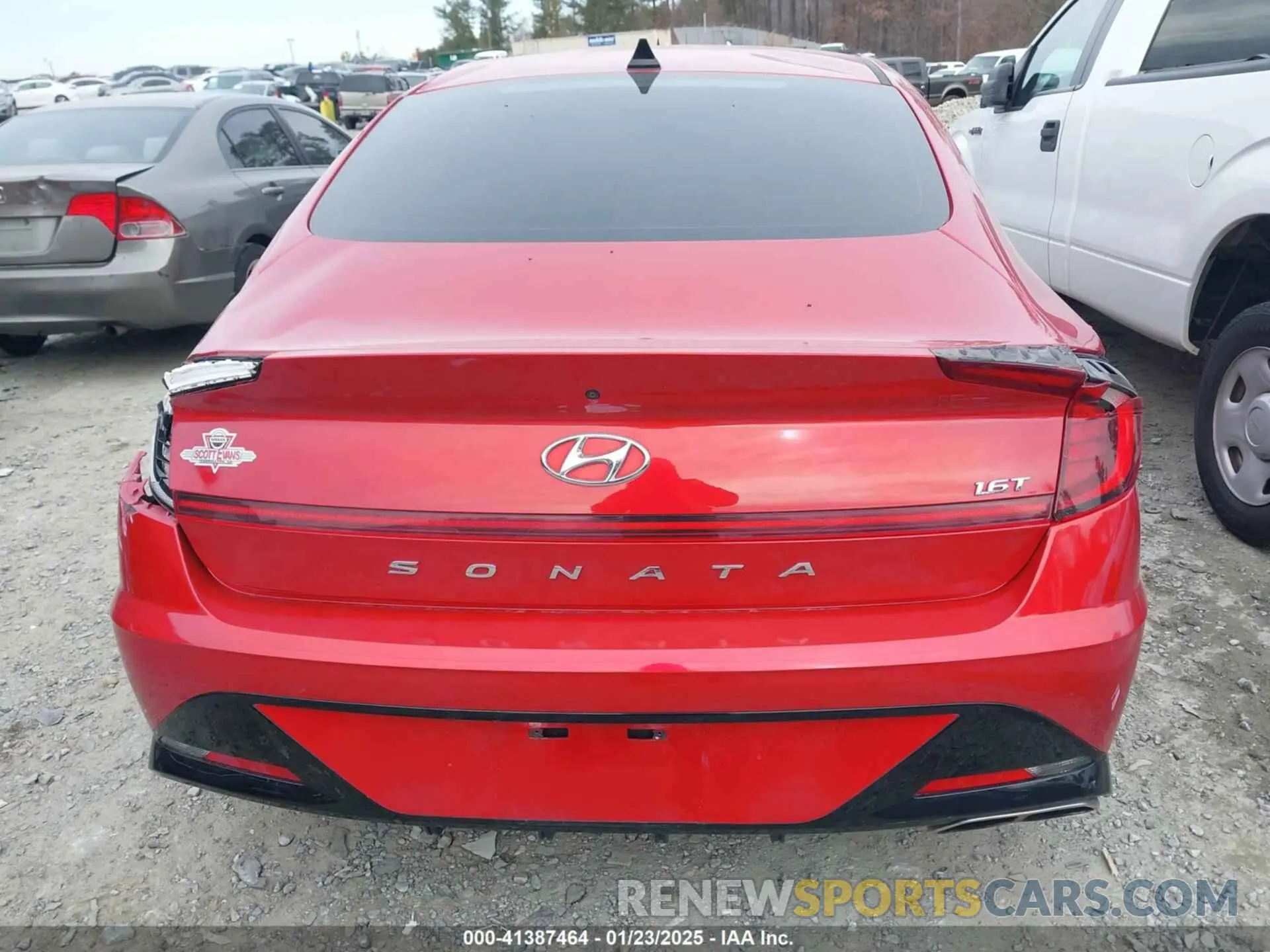 16 Photograph of a damaged car 5NPEJ4J23MH087590 HYUNDAI SONATA 2021