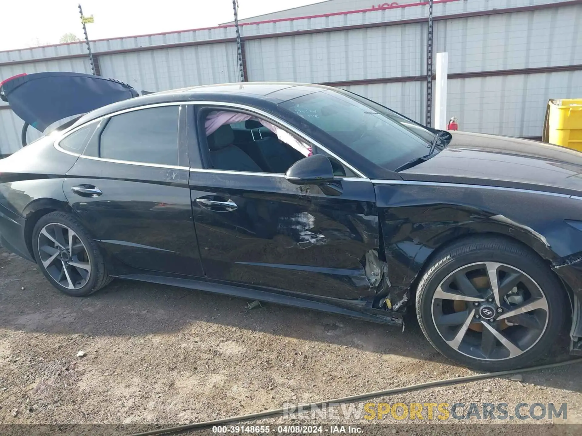 12 Photograph of a damaged car 5NPEJ4J23MH107059 HYUNDAI SONATA 2021