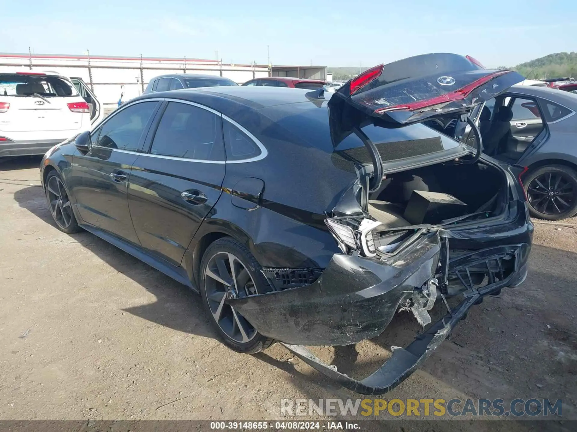 3 Photograph of a damaged car 5NPEJ4J23MH107059 HYUNDAI SONATA 2021