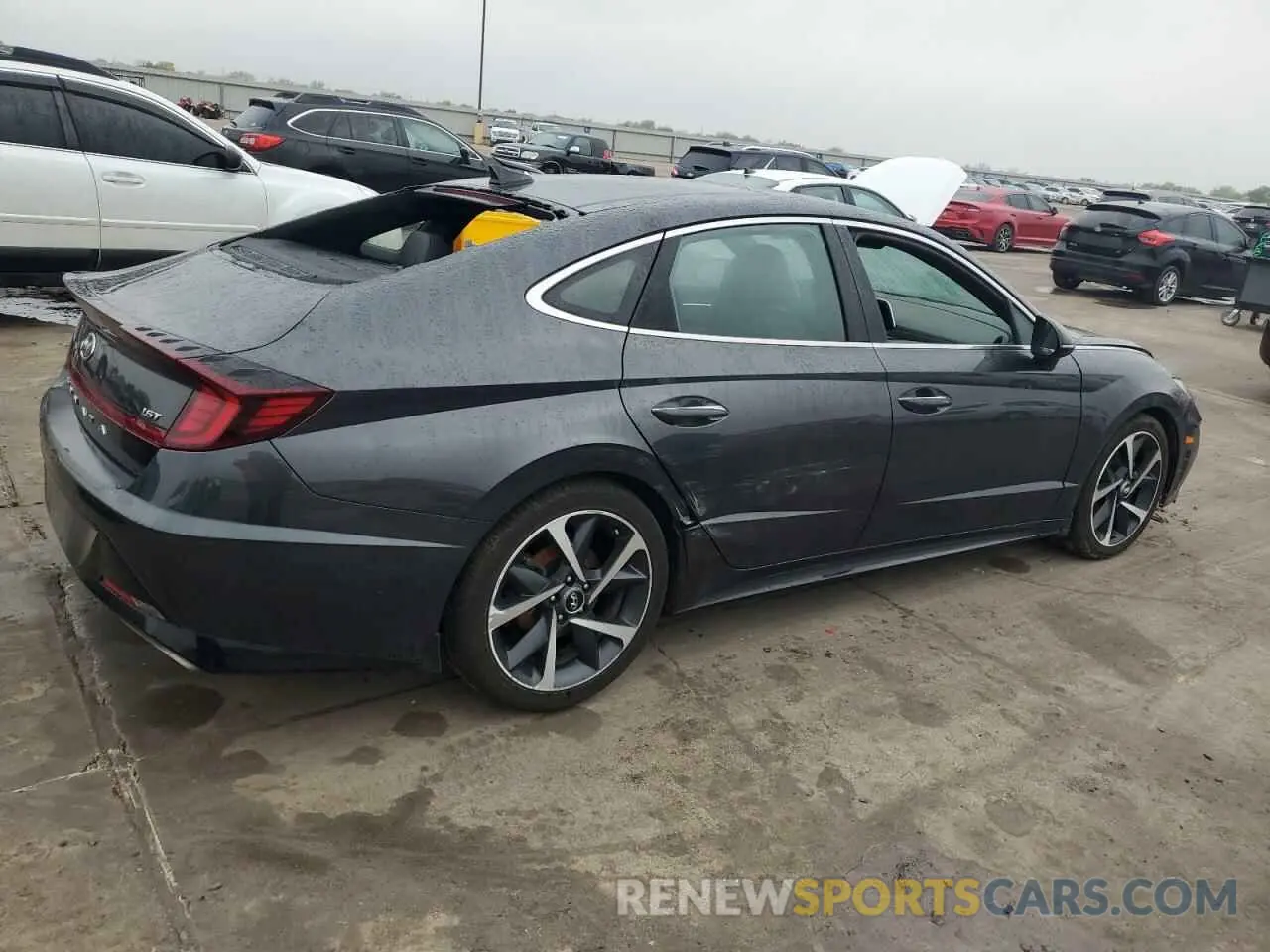 3 Фотография поврежденного автомобиля 5NPEJ4J24MH079580 HYUNDAI SONATA 2021