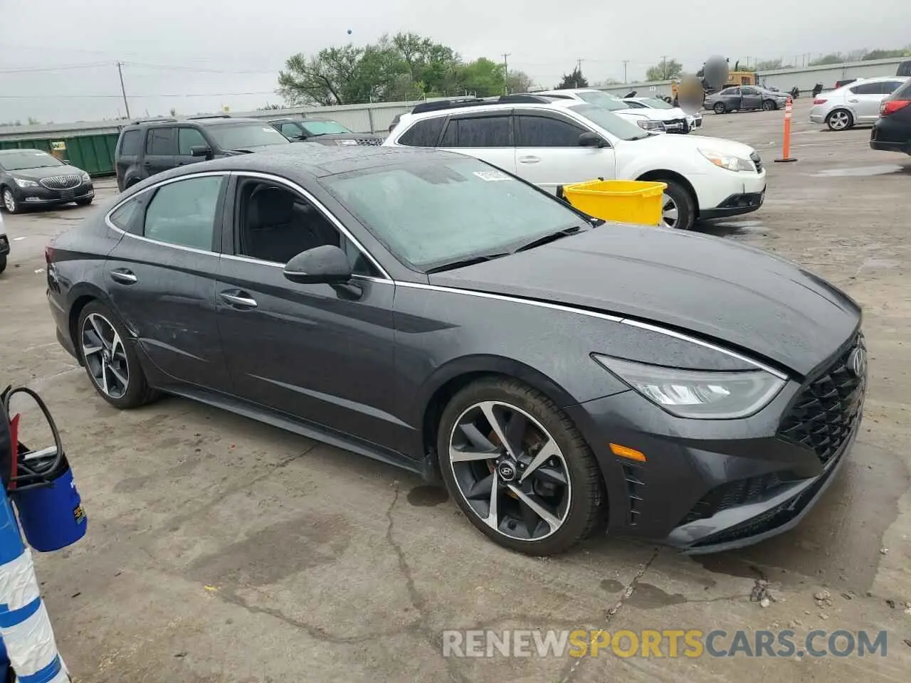 4 Фотография поврежденного автомобиля 5NPEJ4J24MH079580 HYUNDAI SONATA 2021