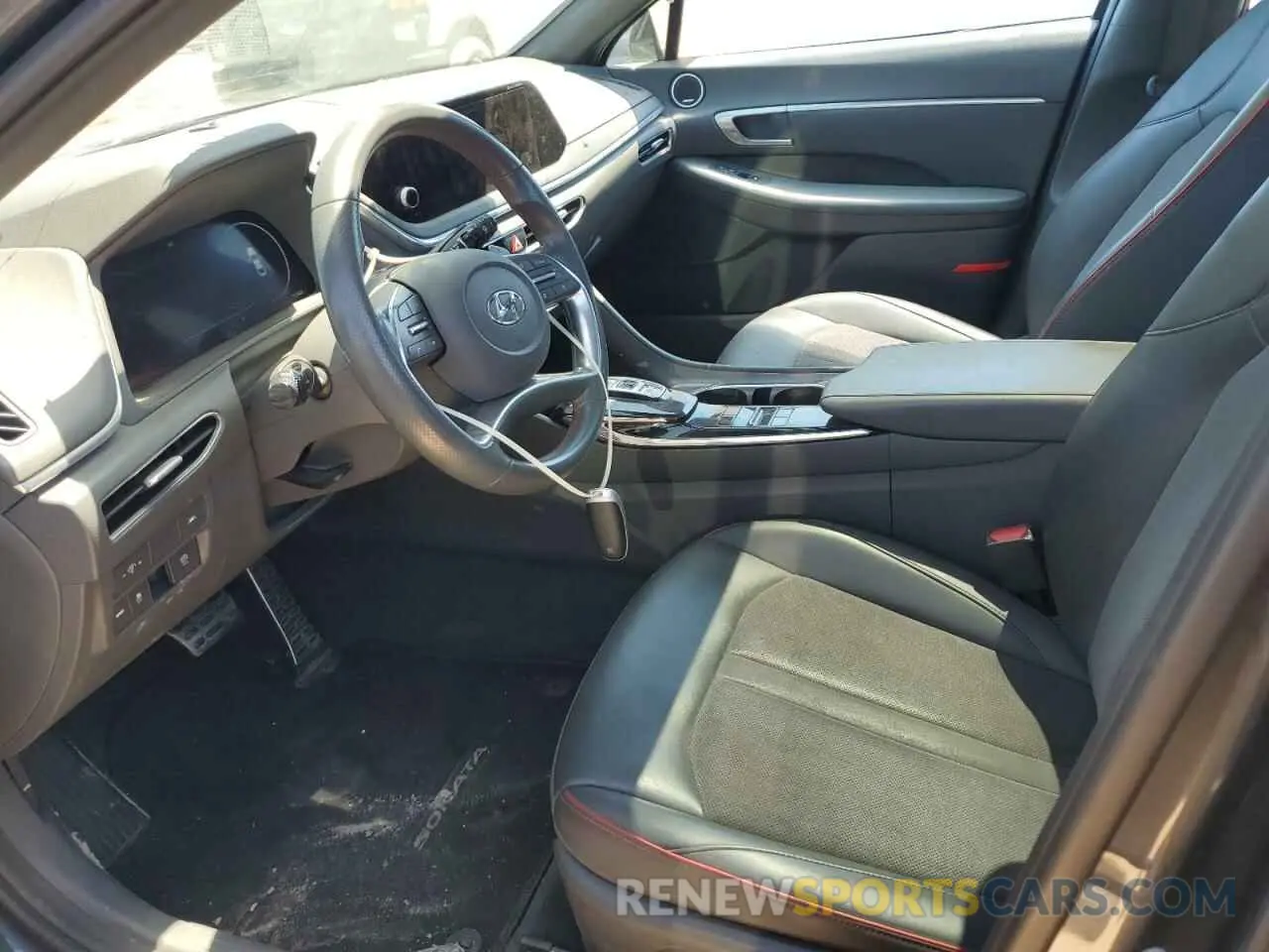 7 Фотография поврежденного автомобиля 5NPEJ4J24MH079580 HYUNDAI SONATA 2021