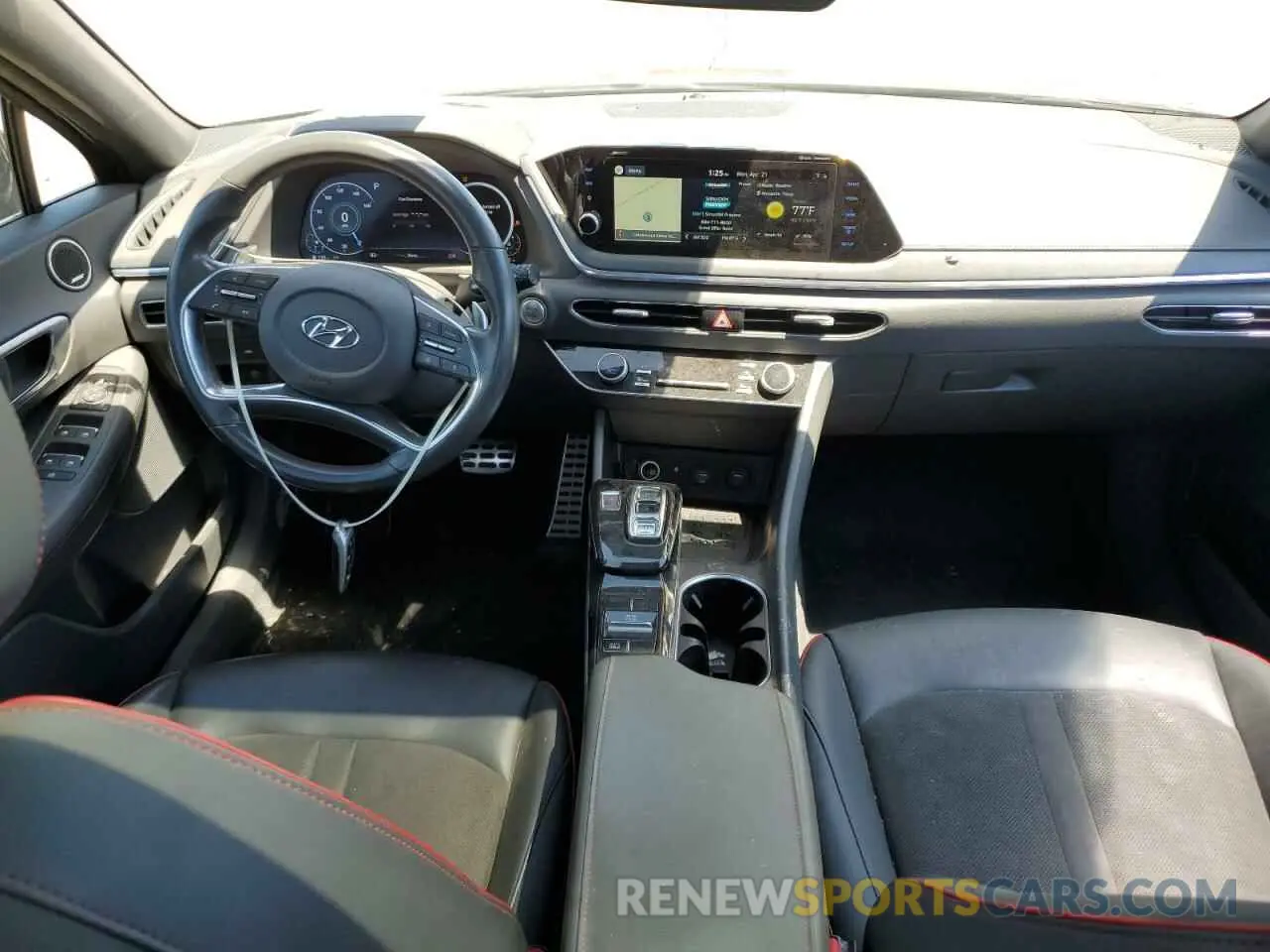 8 Фотография поврежденного автомобиля 5NPEJ4J24MH079580 HYUNDAI SONATA 2021