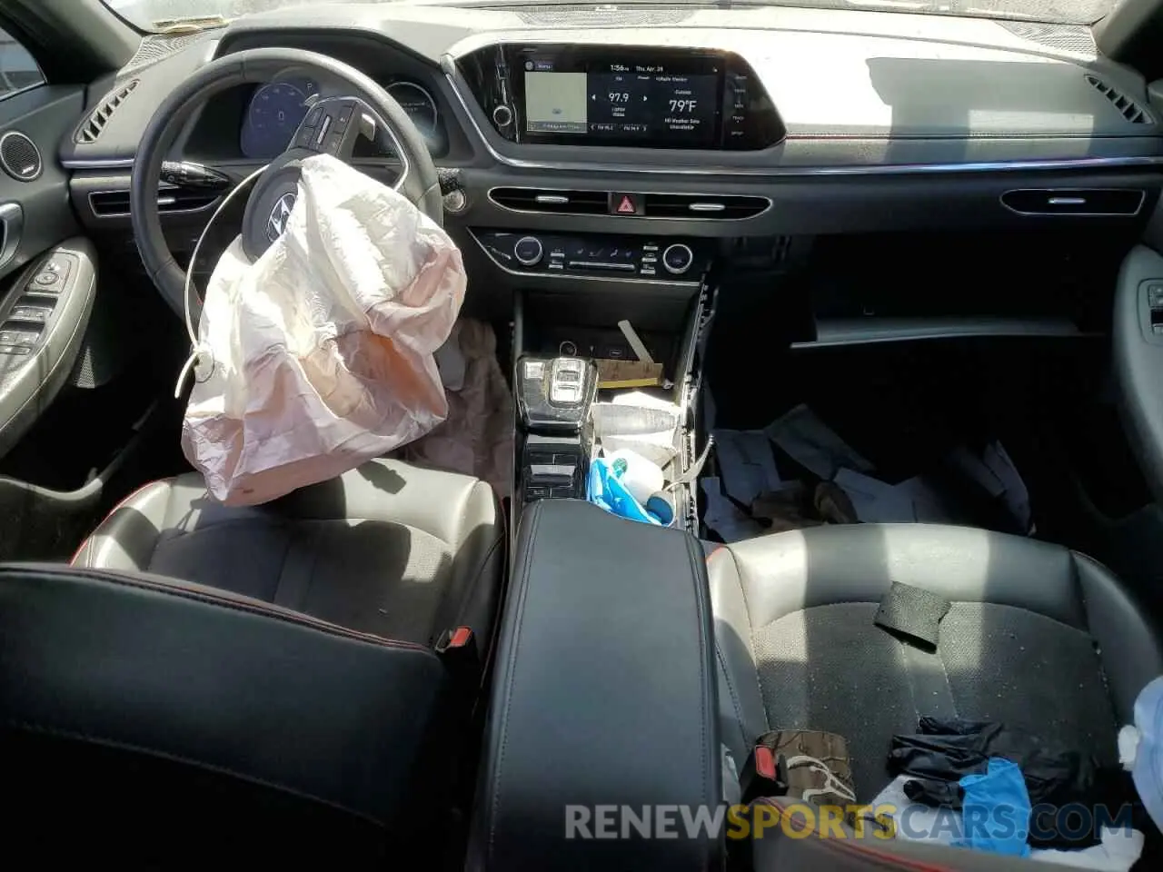 8 Фотография поврежденного автомобиля 5NPEJ4J24MH086304 HYUNDAI SONATA 2021