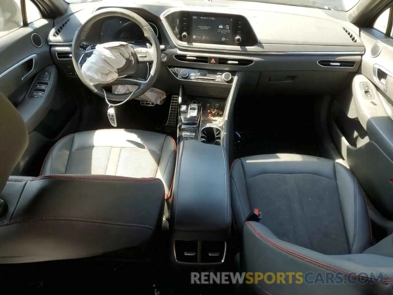 8 Фотография поврежденного автомобиля 5NPEJ4J24MH090367 HYUNDAI SONATA 2021