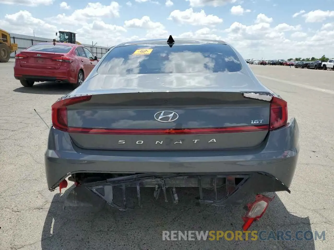 6 Photograph of a damaged car 5NPEJ4J24MH132729 HYUNDAI SONATA 2021