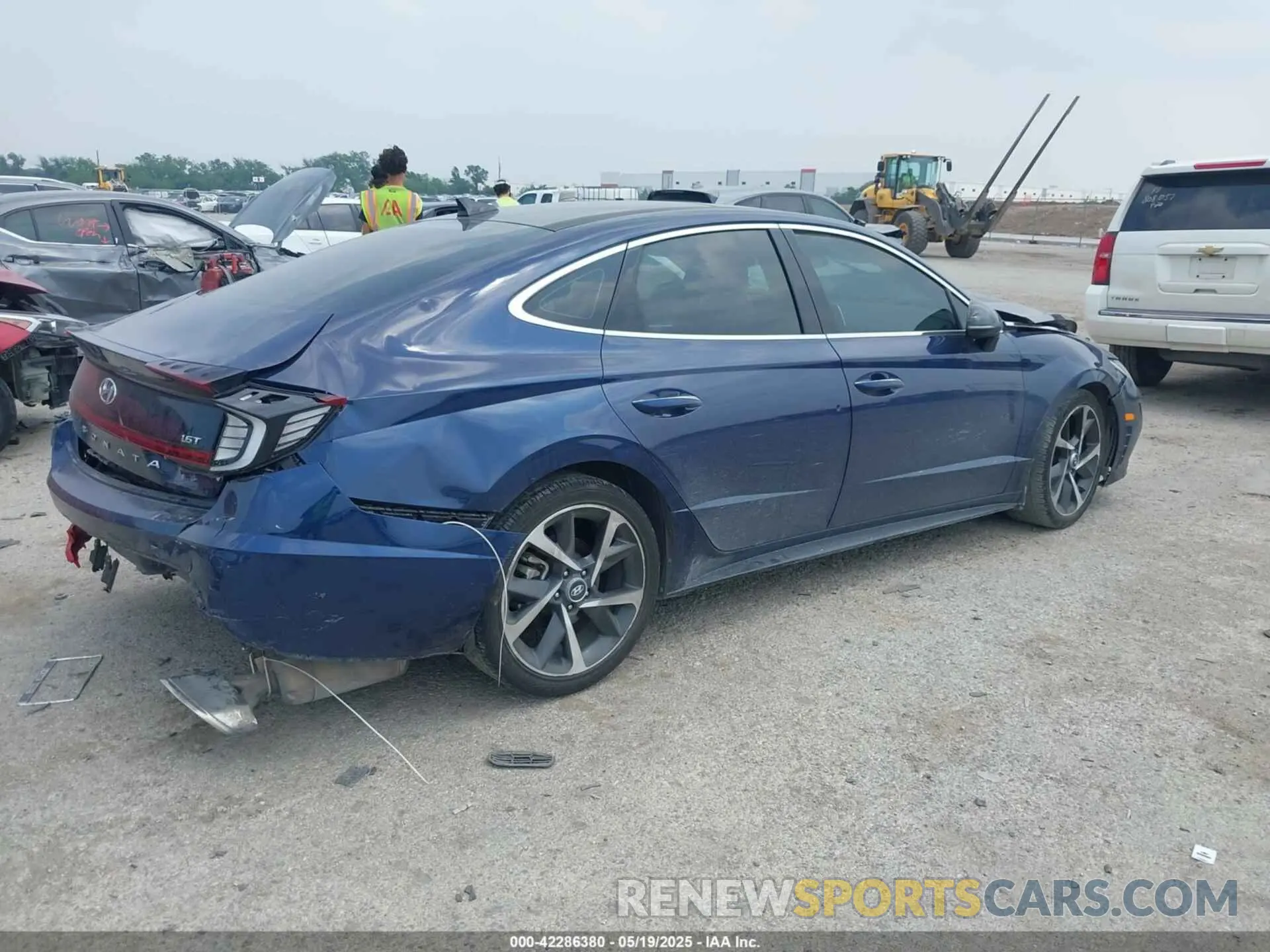 4 Фотография поврежденного автомобиля 5NPEJ4J25MH116457 HYUNDAI SONATA 2021