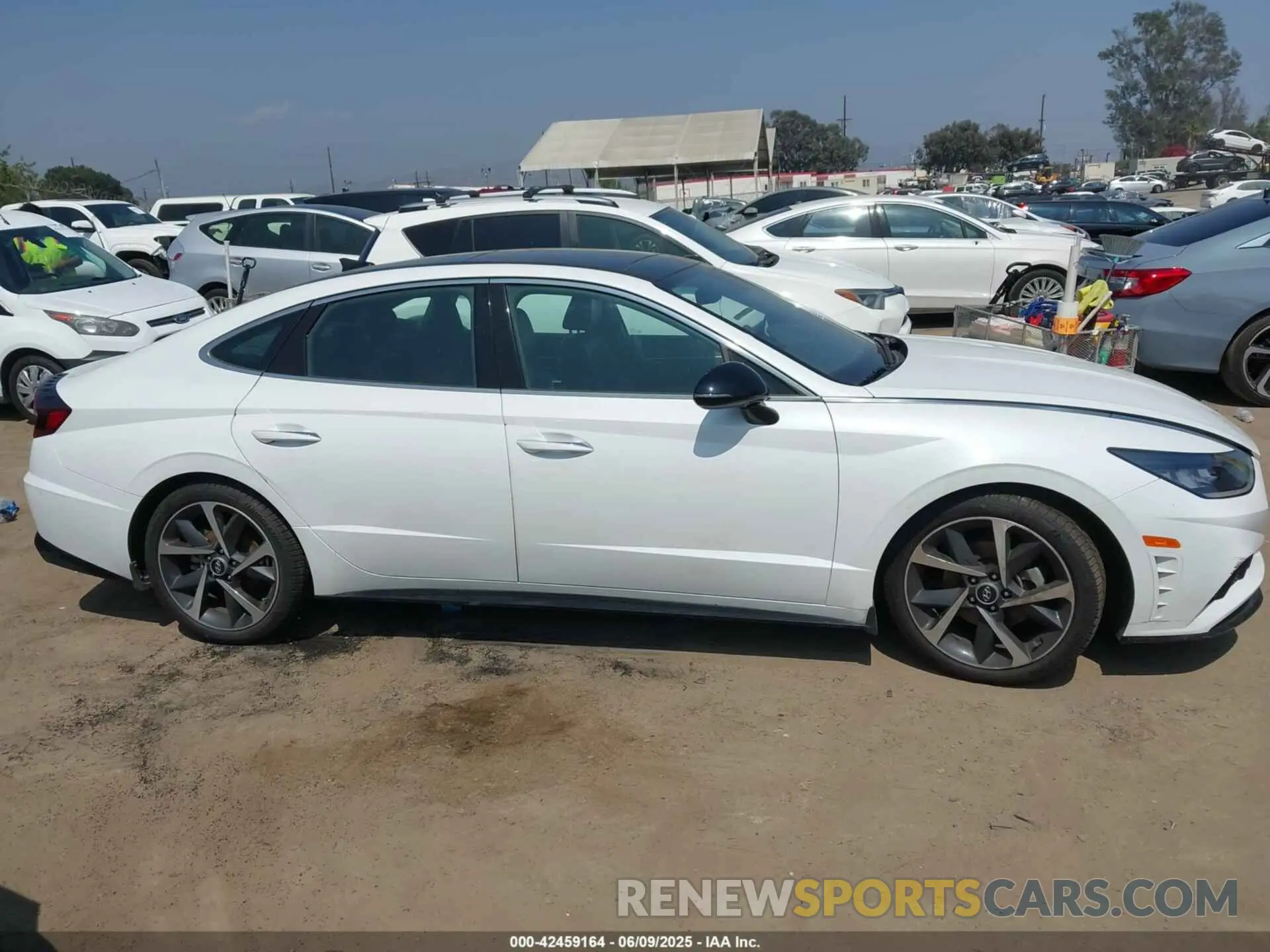 13 Photograph of a damaged car 5NPEJ4J26MH077006 HYUNDAI SONATA 2021