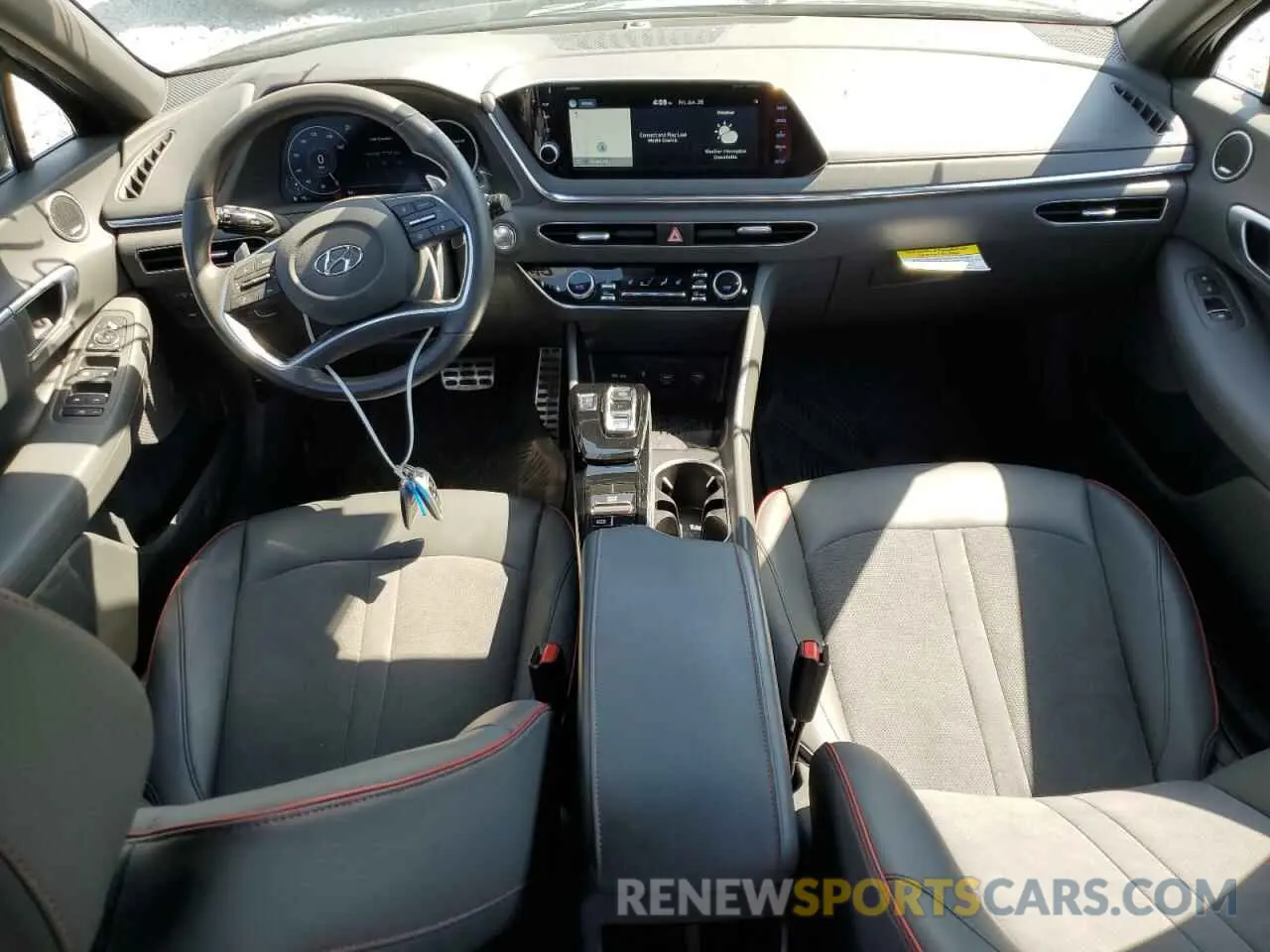 8 Photograph of a damaged car 5NPEJ4J27MH124513 HYUNDAI SONATA 2021
