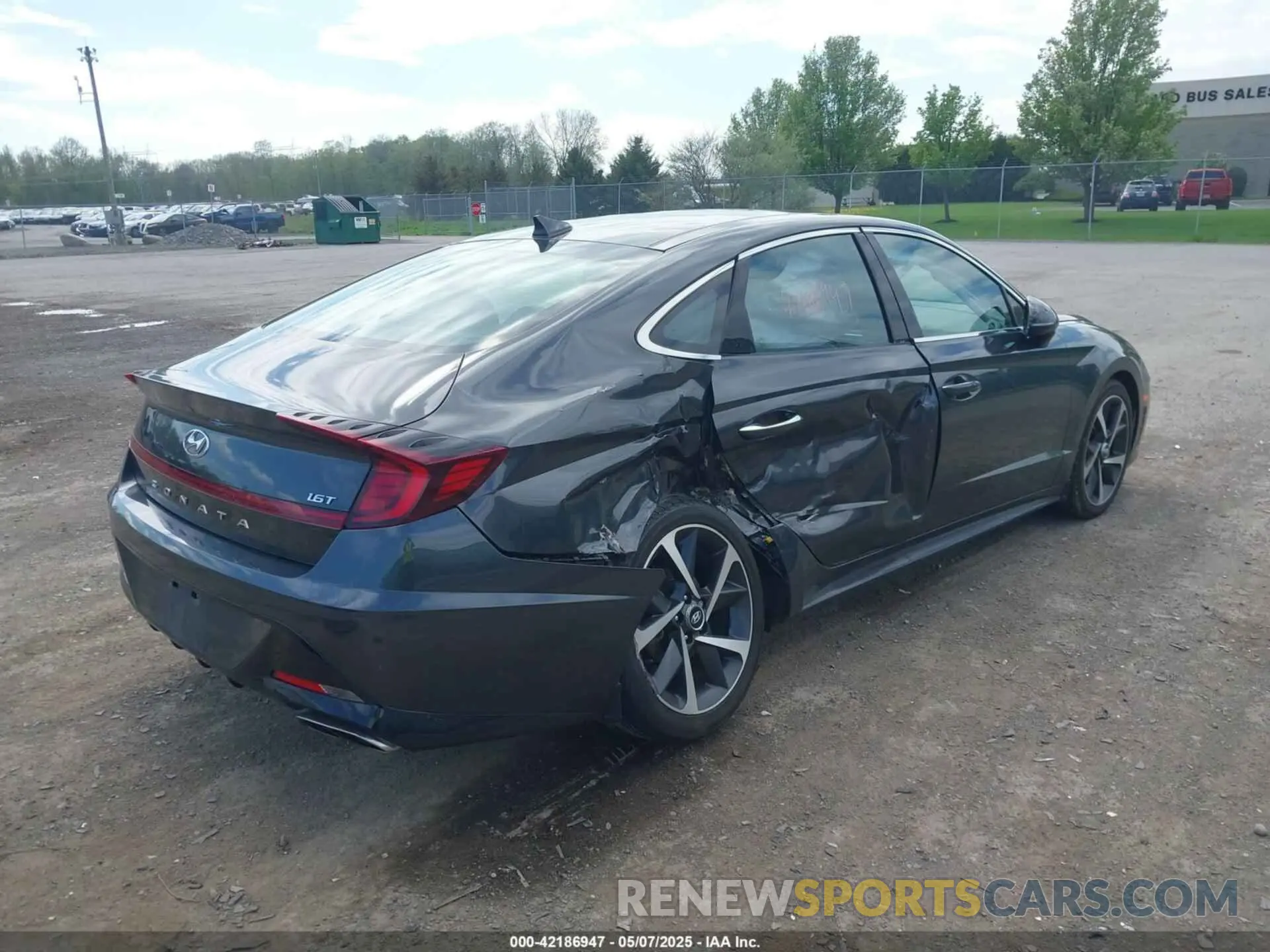 4 Фотография поврежденного автомобиля 5NPEJ4J27MH132434 HYUNDAI SONATA 2021