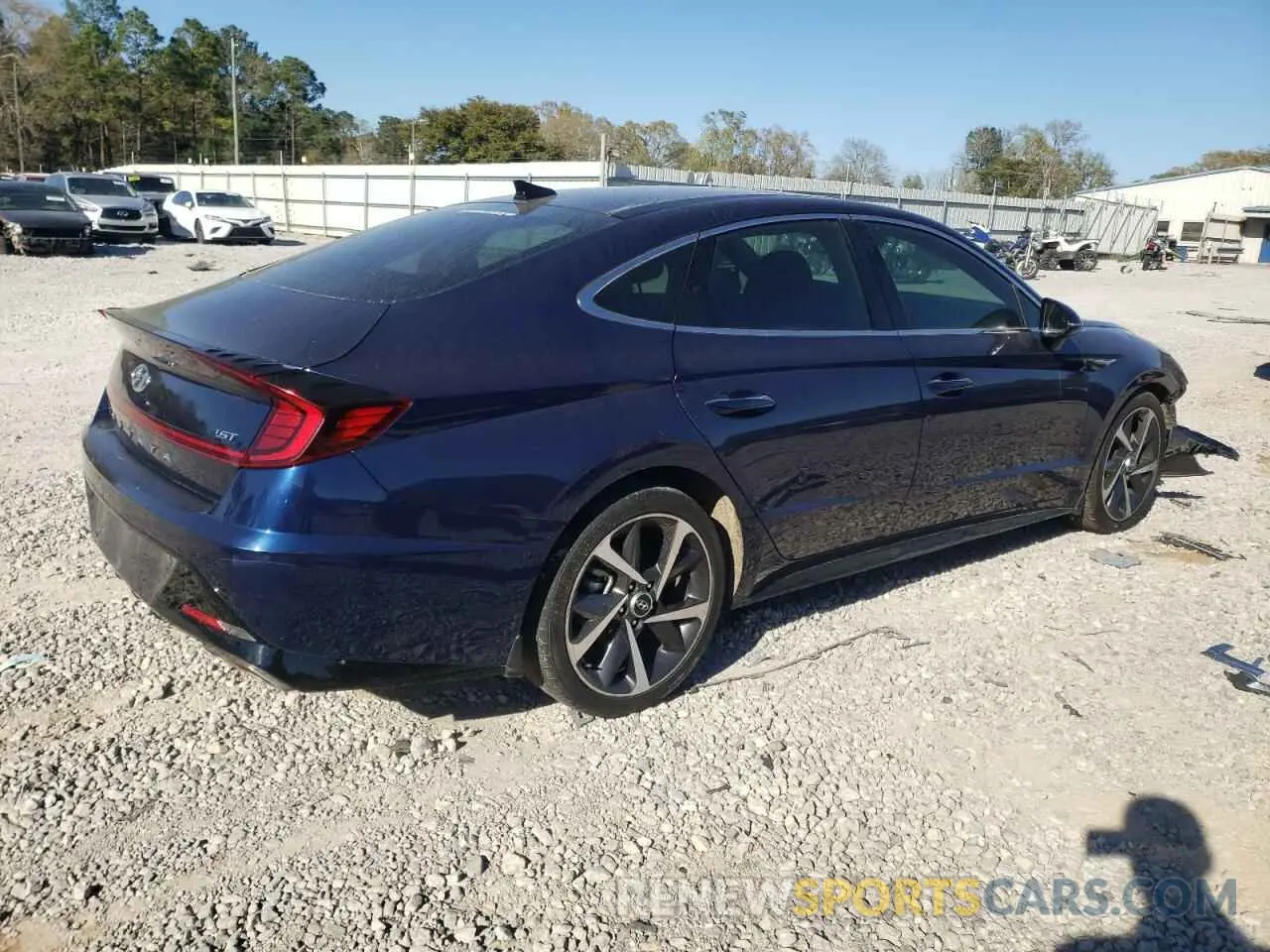 3 Фотография поврежденного автомобиля 5NPEJ4J27MH133132 HYUNDAI SONATA 2021