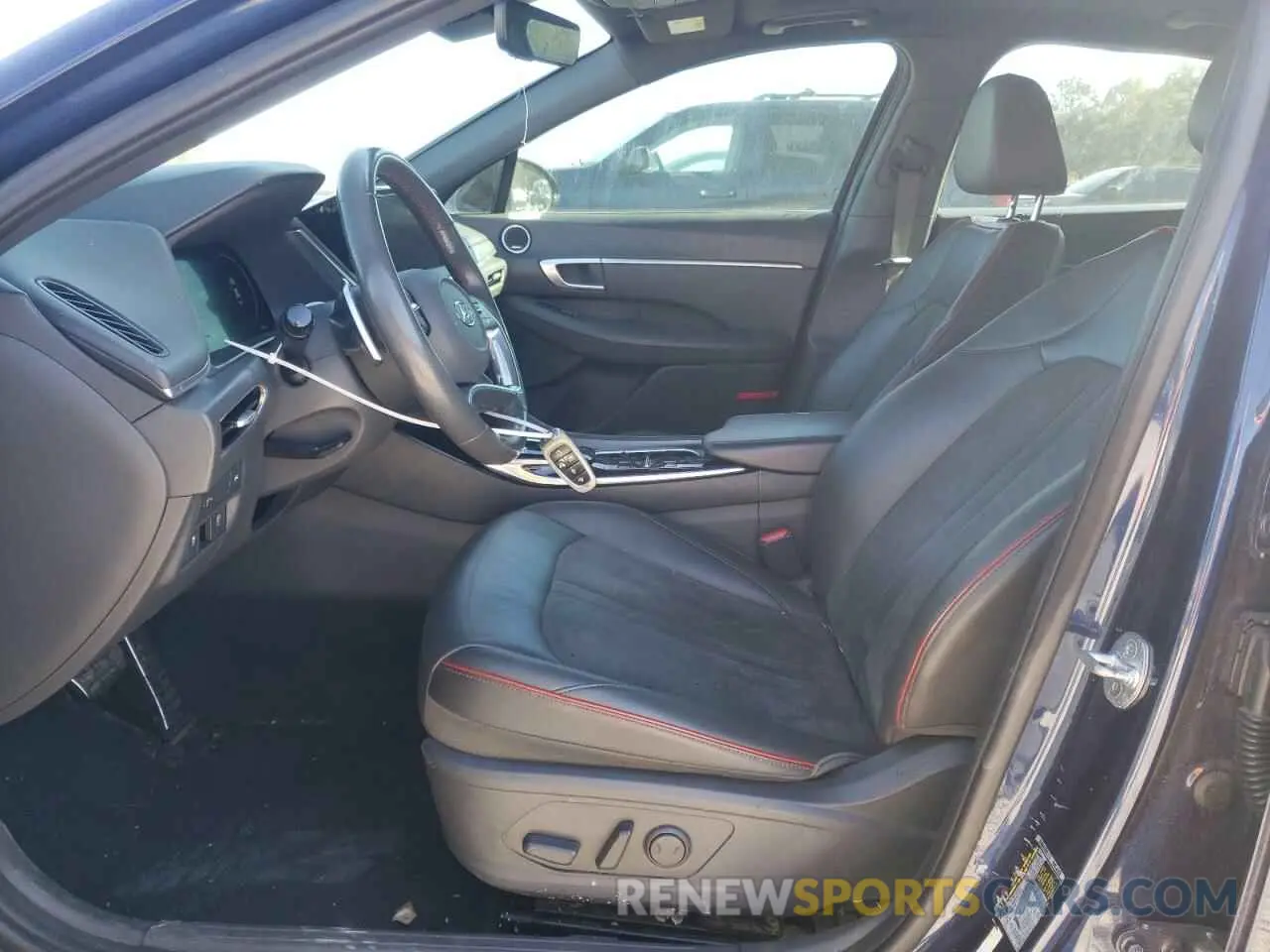 7 Фотография поврежденного автомобиля 5NPEJ4J27MH133132 HYUNDAI SONATA 2021