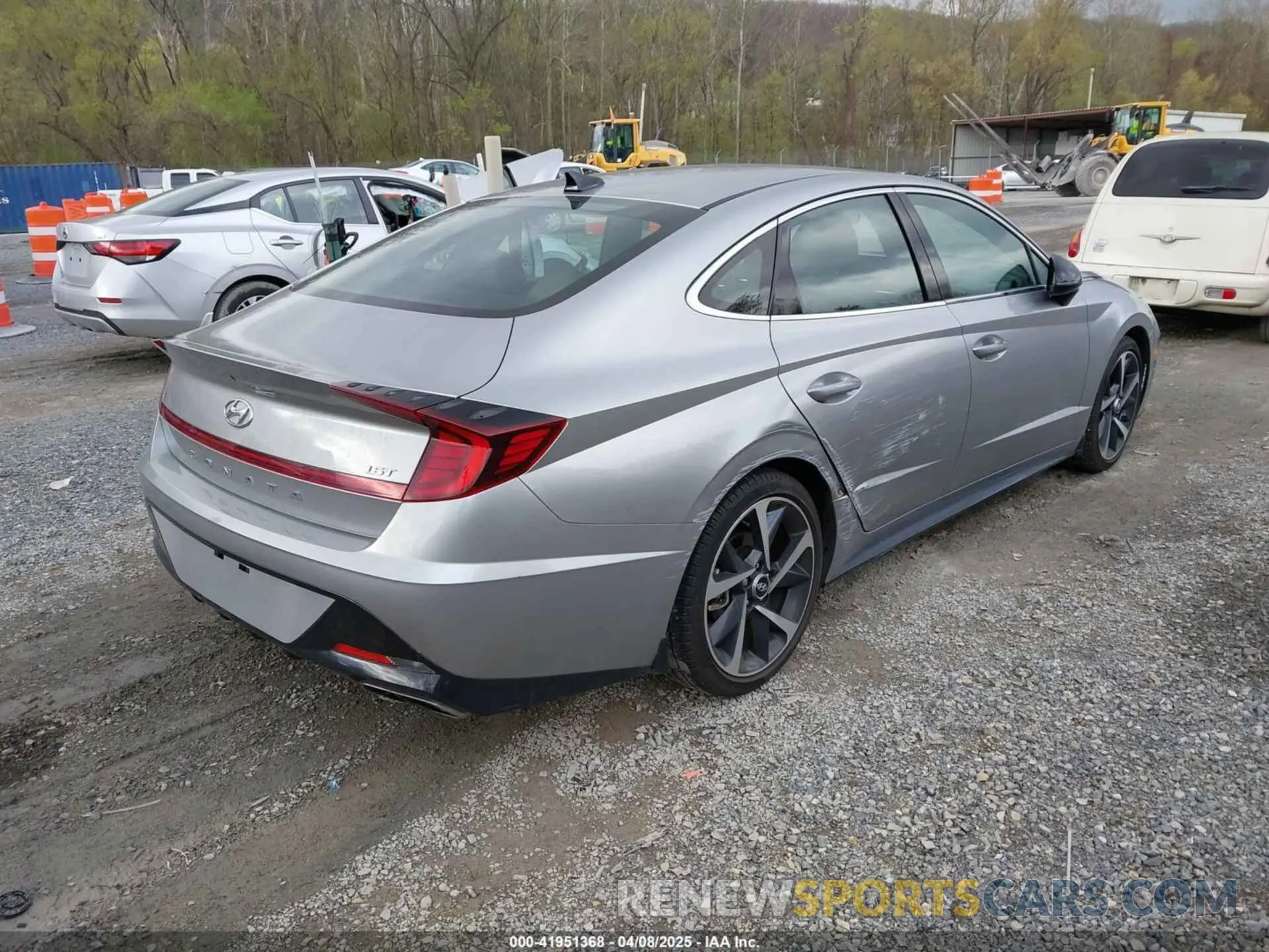 4 Фотография поврежденного автомобиля 5NPEJ4J29MH068266 HYUNDAI SONATA 2021