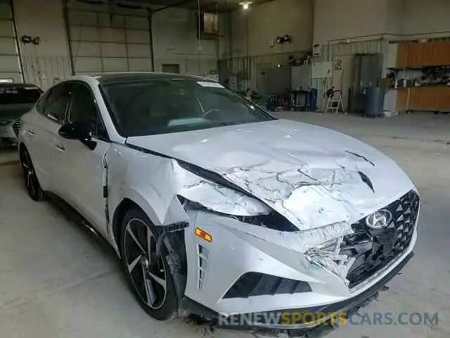 11 Photograph of a damaged car 5NPEJ4J29MH073659 HYUNDAI SONATA 2021