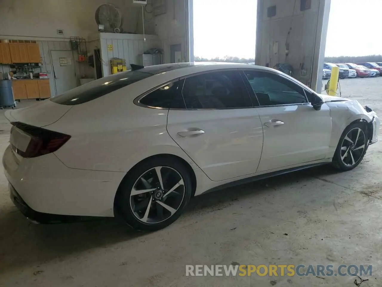 3 Photograph of a damaged car 5NPEJ4J29MH073659 HYUNDAI SONATA 2021