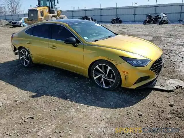 11 Фотография поврежденного автомобиля 5NPEJ4J29MH085598 HYUNDAI SONATA 2021