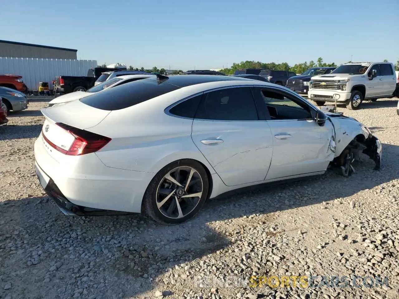 3 Фотография поврежденного автомобиля 5NPEJ4J2XMH124912 HYUNDAI SONATA 2021