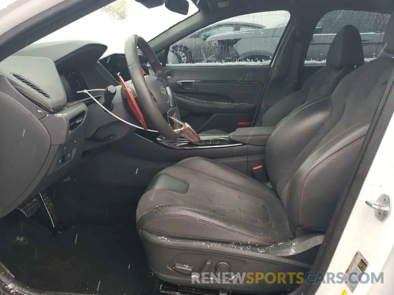 7 Photograph of a damaged car 5NPEK4JC6MH106395 HYUNDAI SONATA 2021