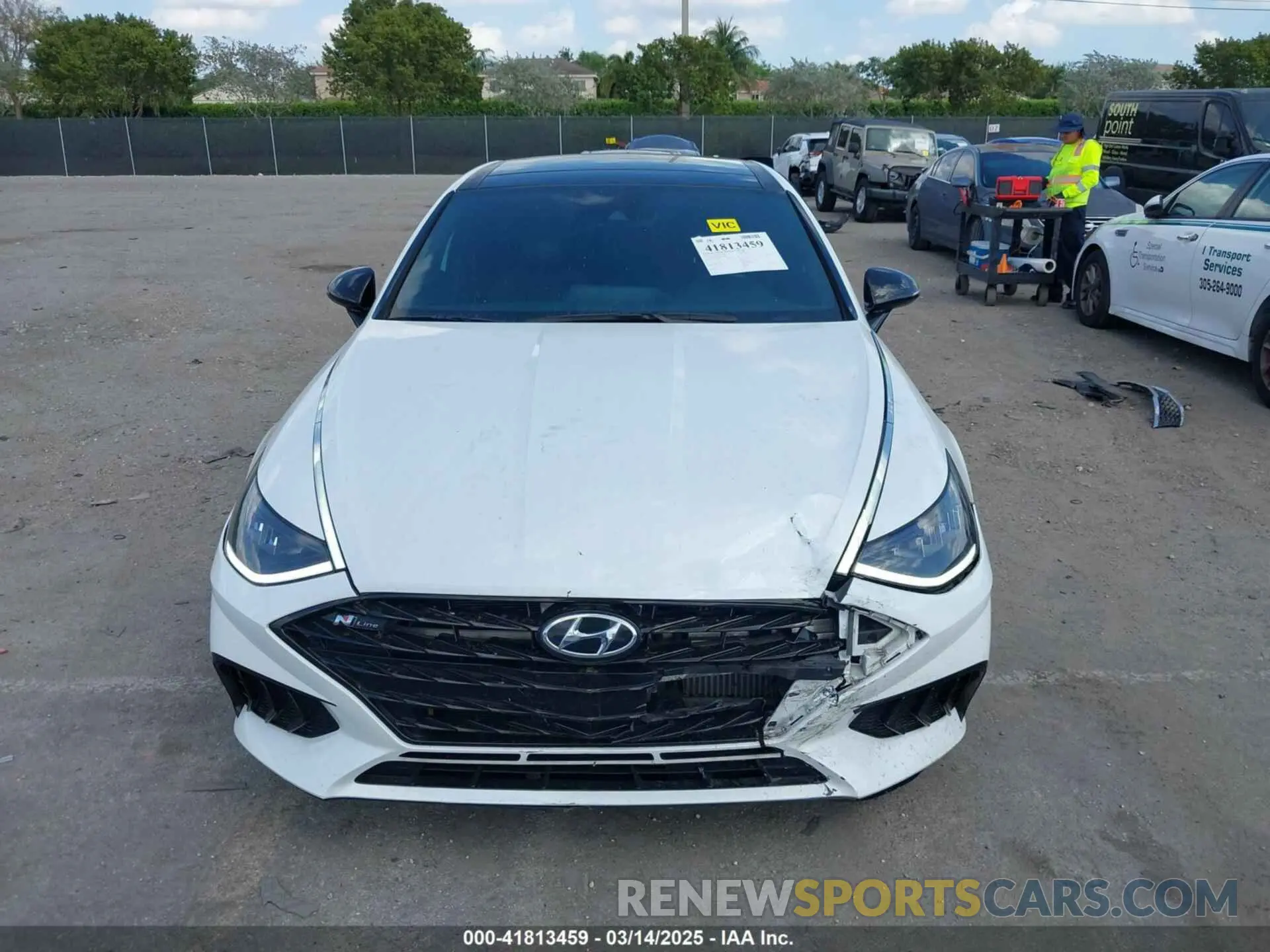 12 Фотография поврежденного автомобиля 5NPEK4JC7MH125036 HYUNDAI SONATA 2021