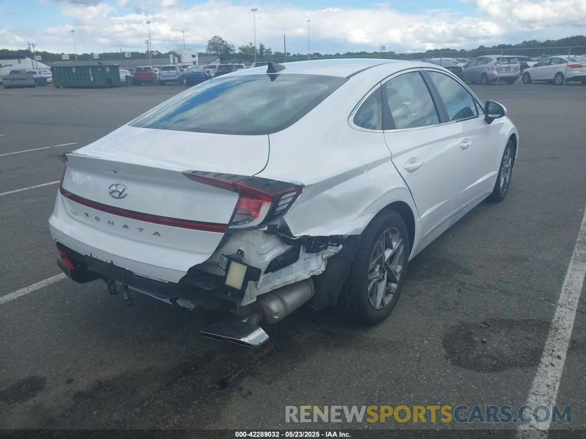 4 Фотография поврежденного автомобиля 5NPEL4JA0MH070795 HYUNDAI SONATA 2021