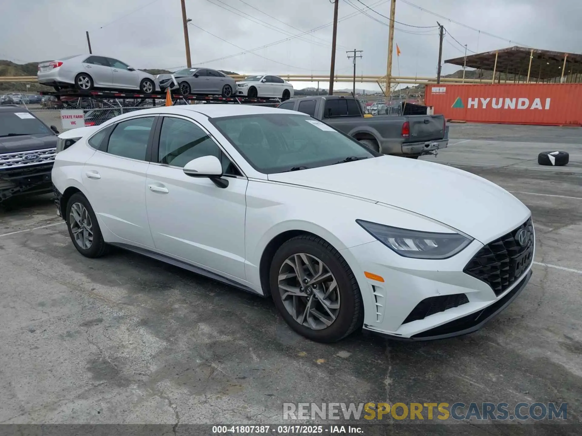 1 Фотография поврежденного автомобиля 5NPEL4JA1MH071406 HYUNDAI SONATA 2021