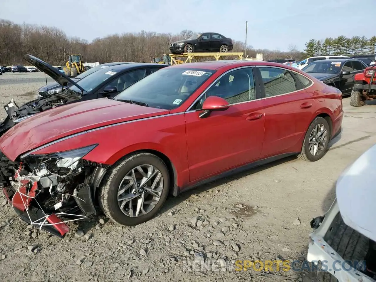 1 Фотография поврежденного автомобиля 5NPEL4JA1MH079358 HYUNDAI SONATA 2021