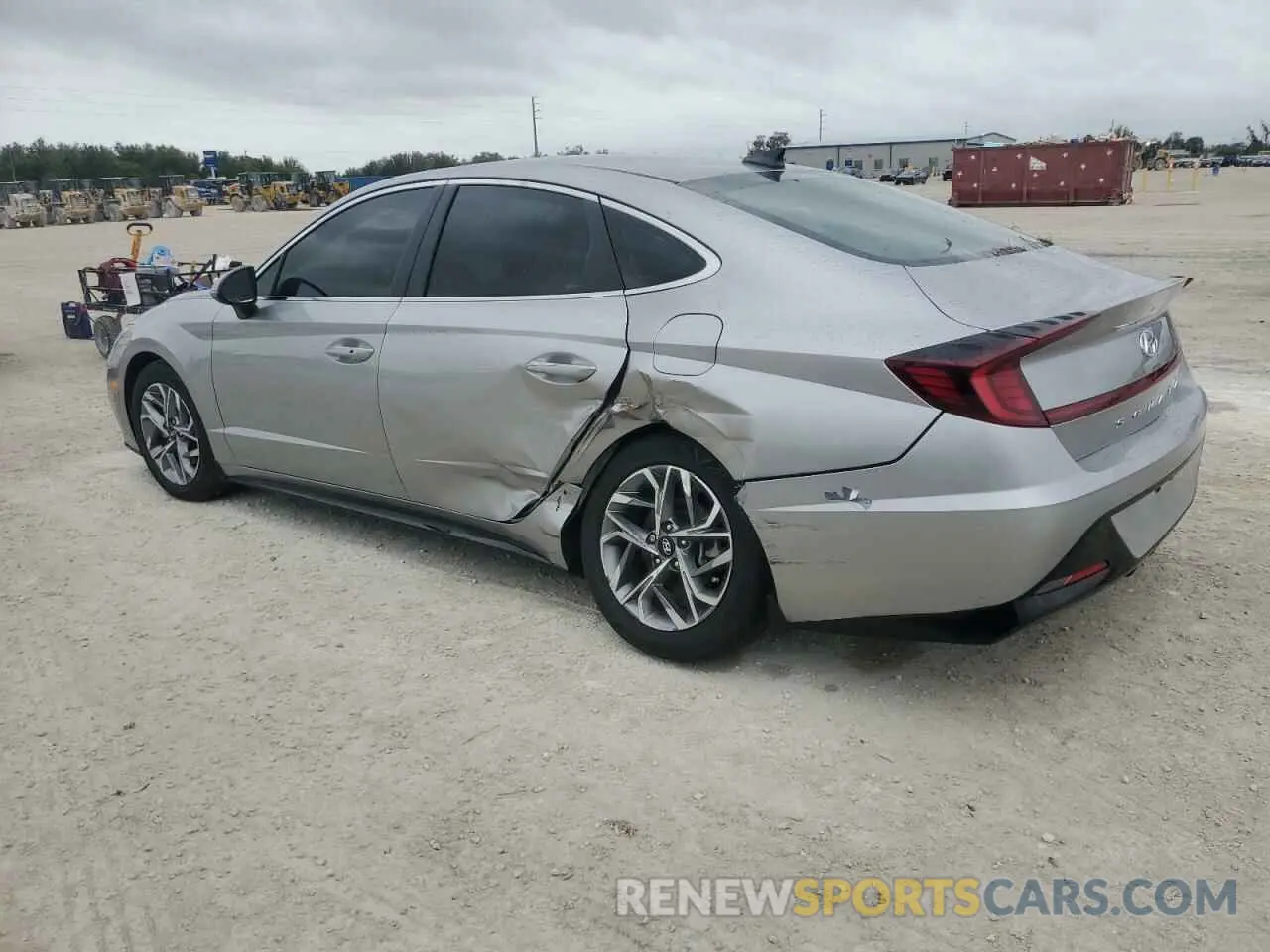 2 Photograph of a damaged car 5NPEL4JA3MH107256 HYUNDAI SONATA 2021