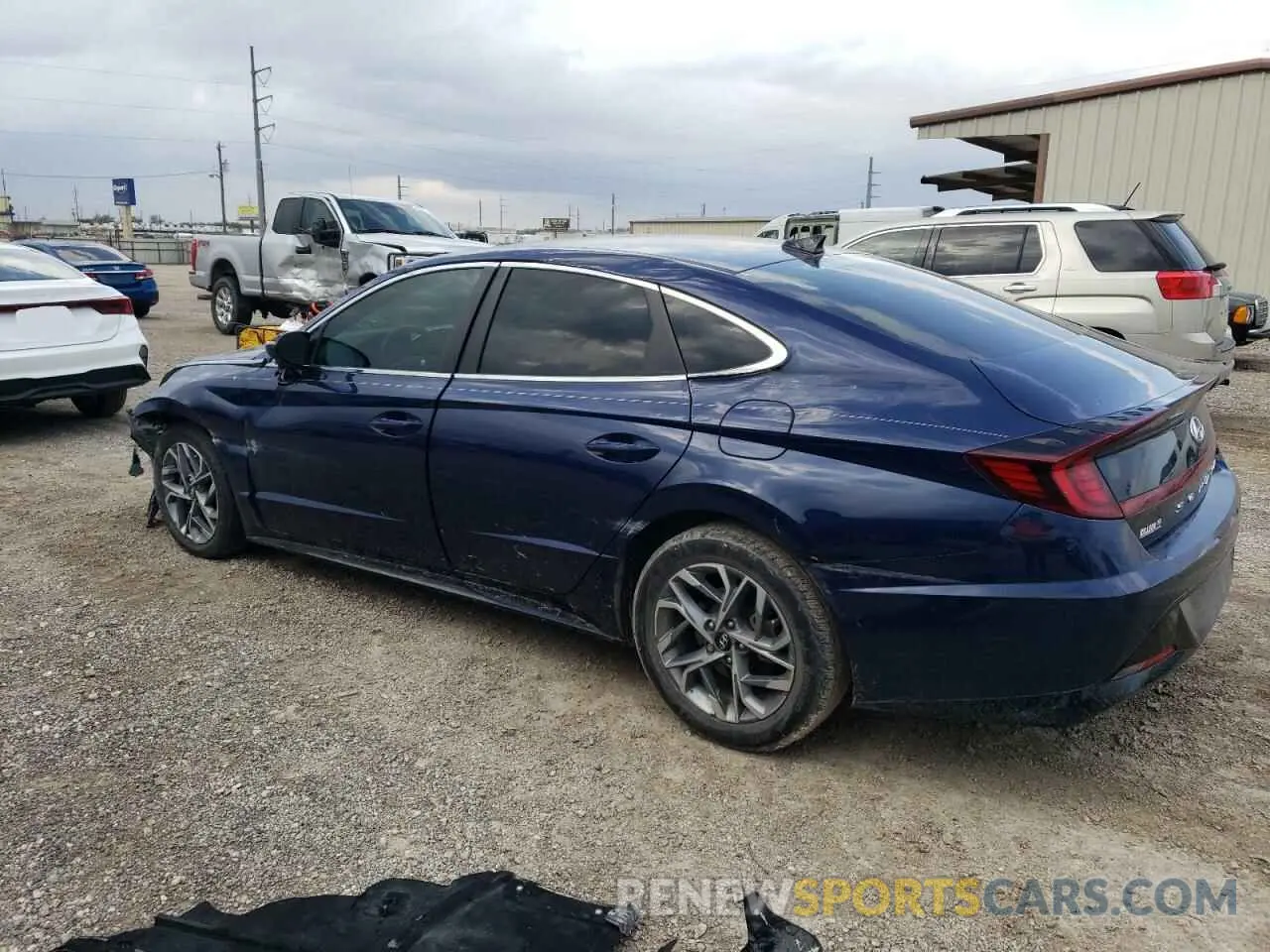 2 Photograph of a damaged car 5NPEL4JA5MH103287 HYUNDAI SONATA 2021