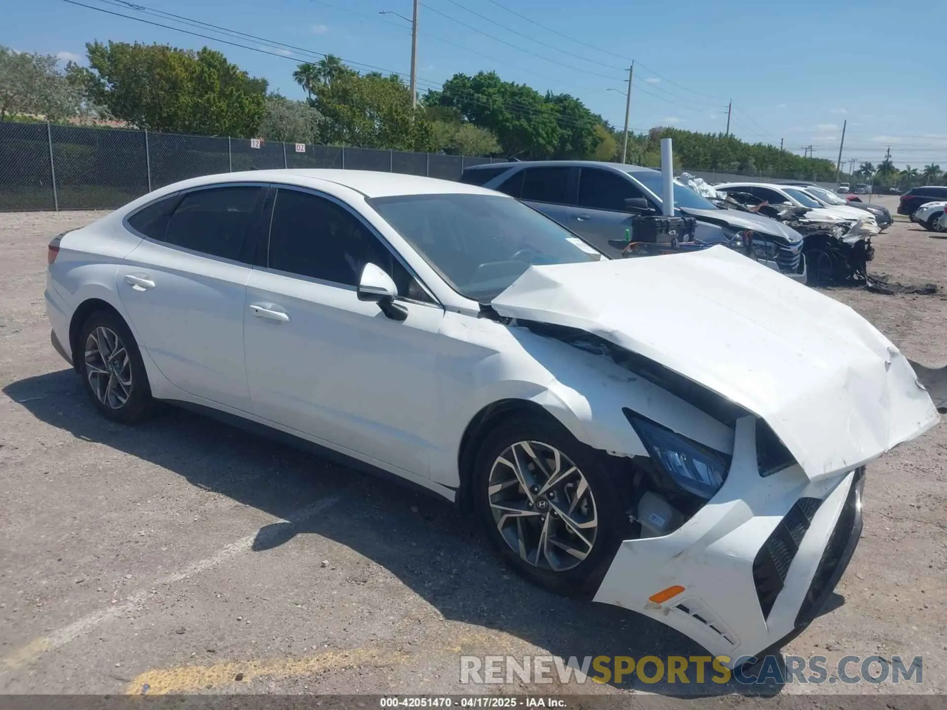 1 Фотография поврежденного автомобиля 5NPEL4JA6MH065794 HYUNDAI SONATA 2021