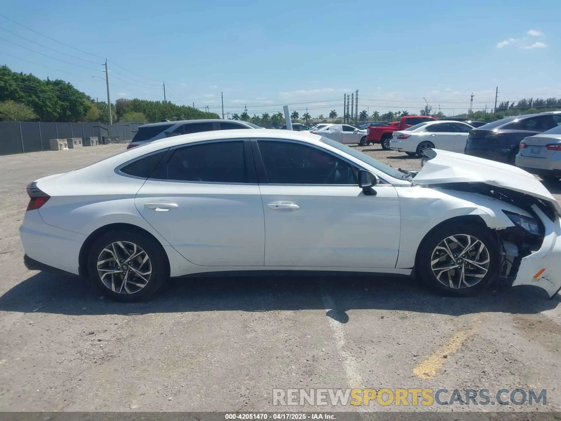 12 Фотография поврежденного автомобиля 5NPEL4JA6MH065794 HYUNDAI SONATA 2021