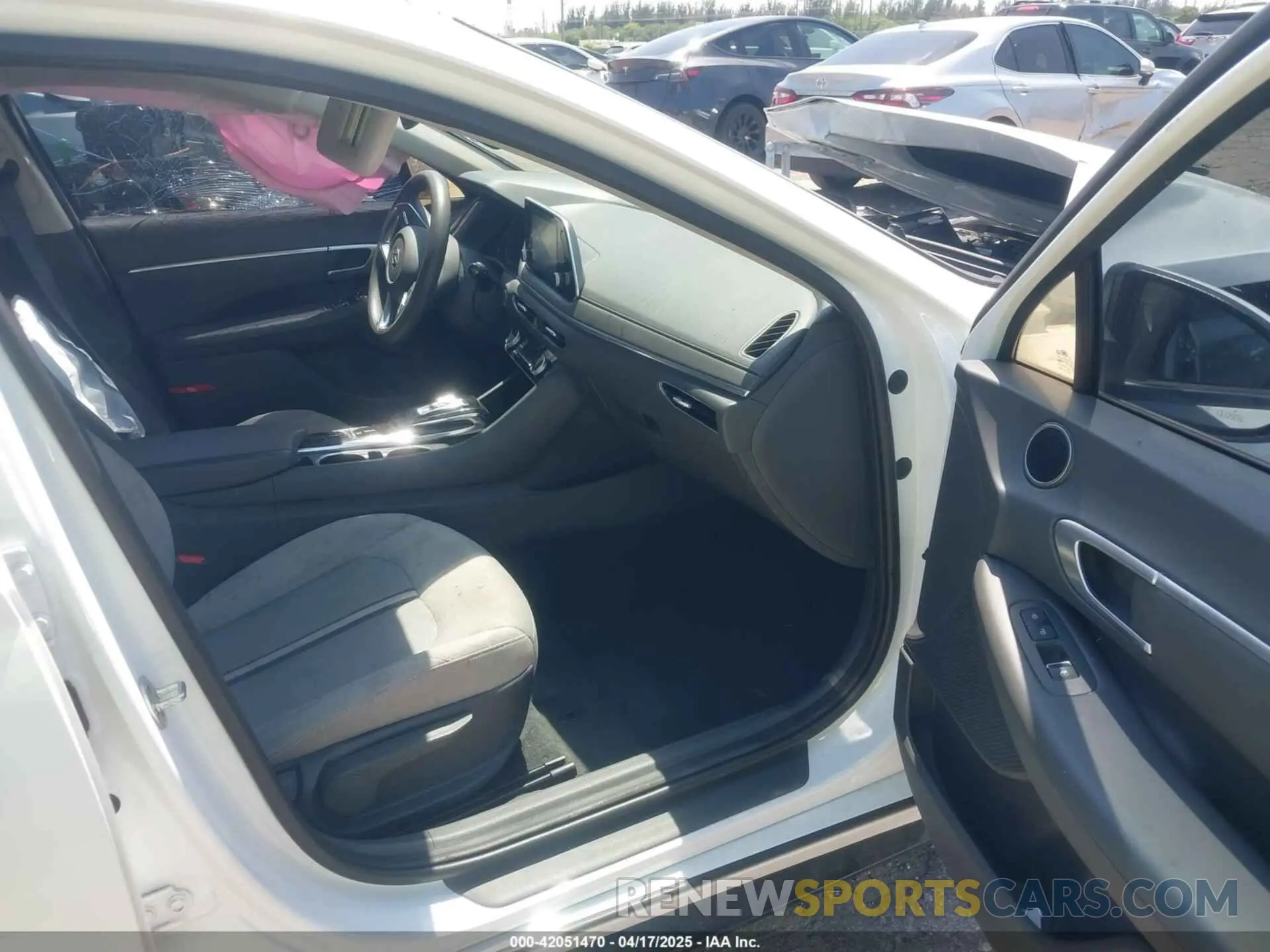 5 Фотография поврежденного автомобиля 5NPEL4JA6MH065794 HYUNDAI SONATA 2021
