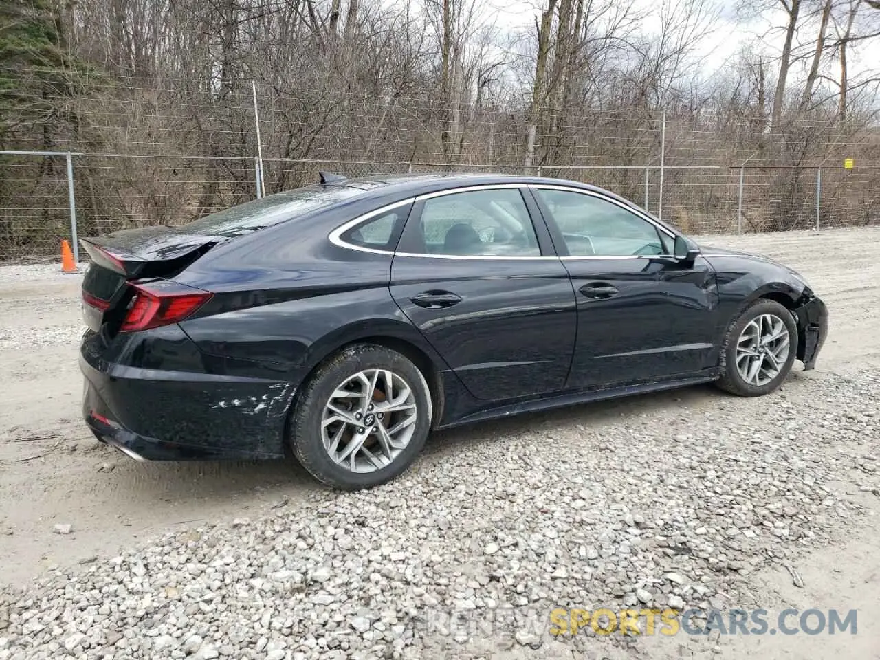 3 Photograph of a damaged car 5NPEL4JA6MH066752 HYUNDAI SONATA 2021