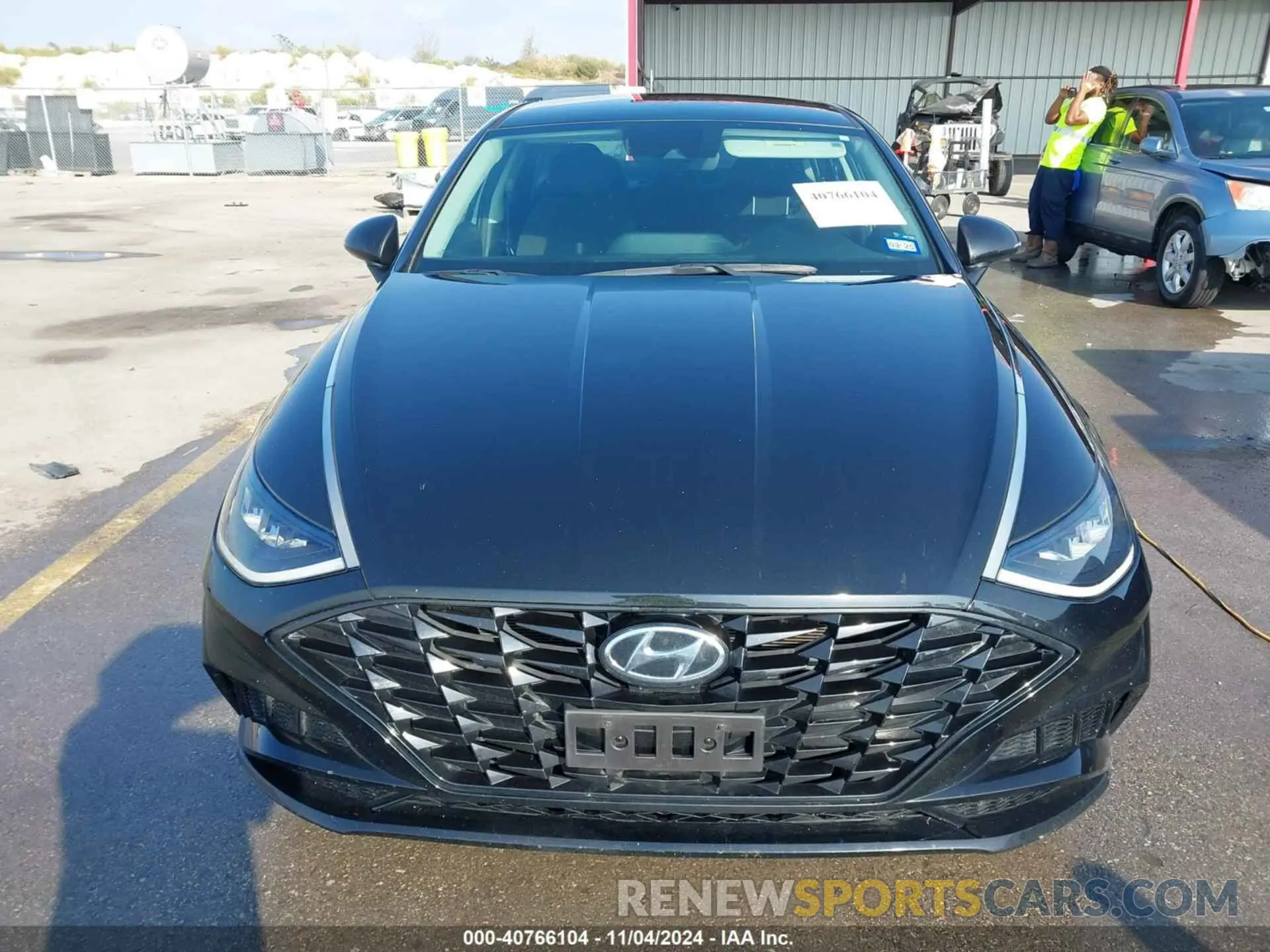 12 Photograph of a damaged car 5NPEL4JA7MH102903 HYUNDAI SONATA 2021