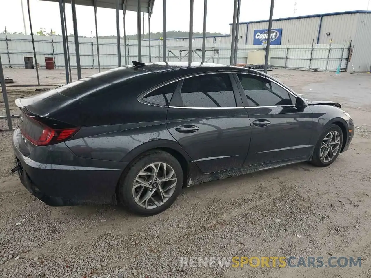 3 Фотография поврежденного автомобиля 5NPEL4JA8MH069507 HYUNDAI SONATA 2021